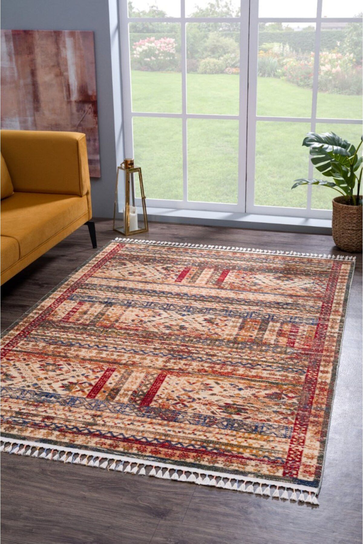 Andromeda PAMİRA PELUŞ SOFT BUKLE SHAGGY İSKANDİNAV DESENLİ OTURMA ÇOCUK YATAK ODASI HALISI