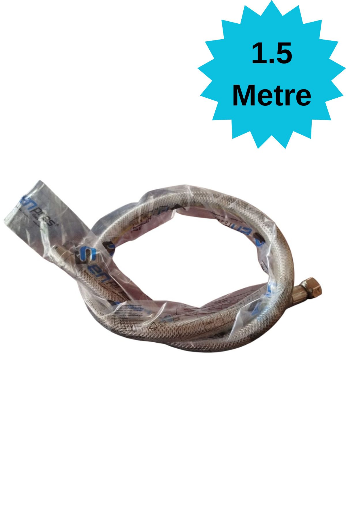 SAHAF Ocak Doğalgaz Hortumu Flexi 150CM