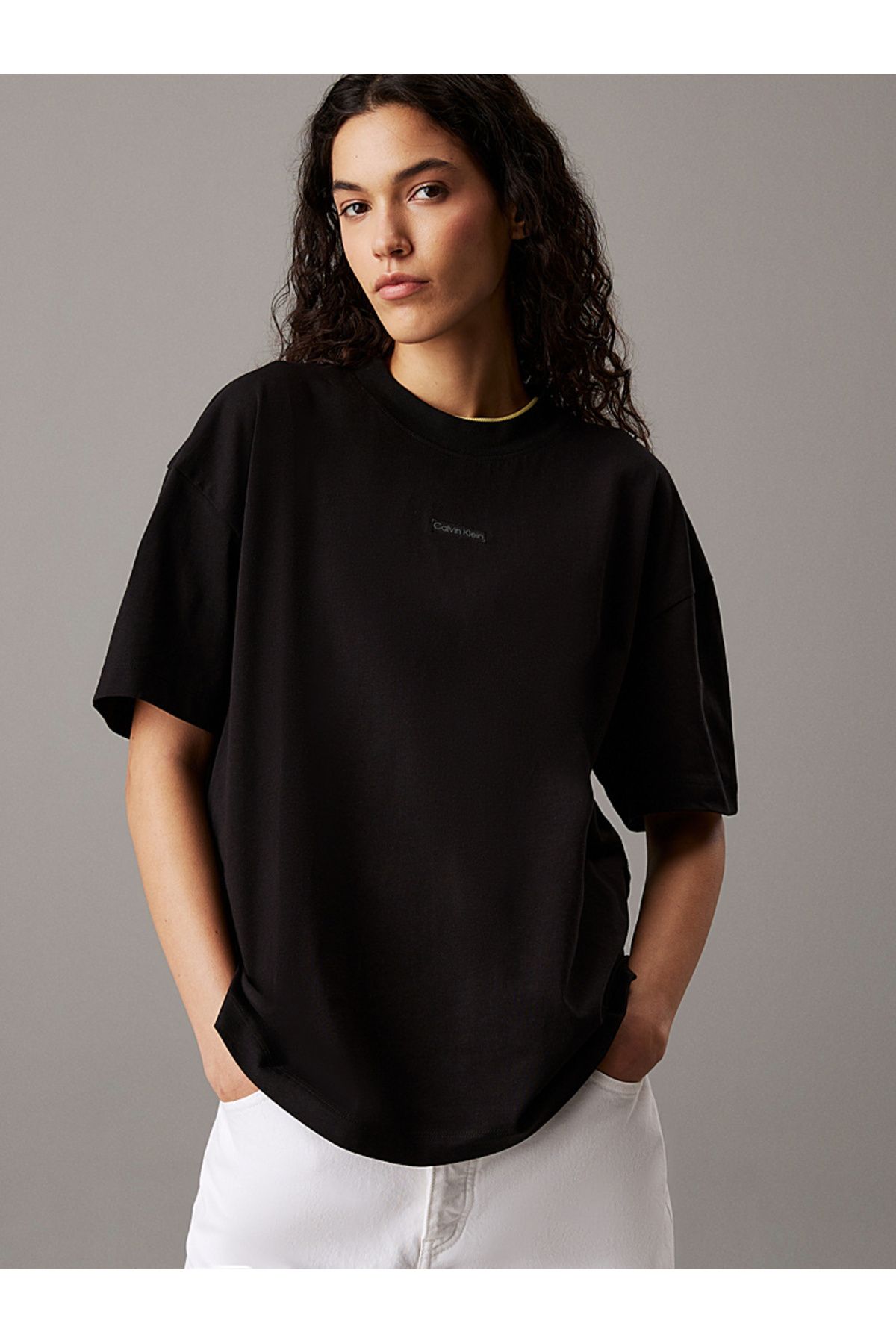 Calvin Klein Boyfriend Badge T-Shirt