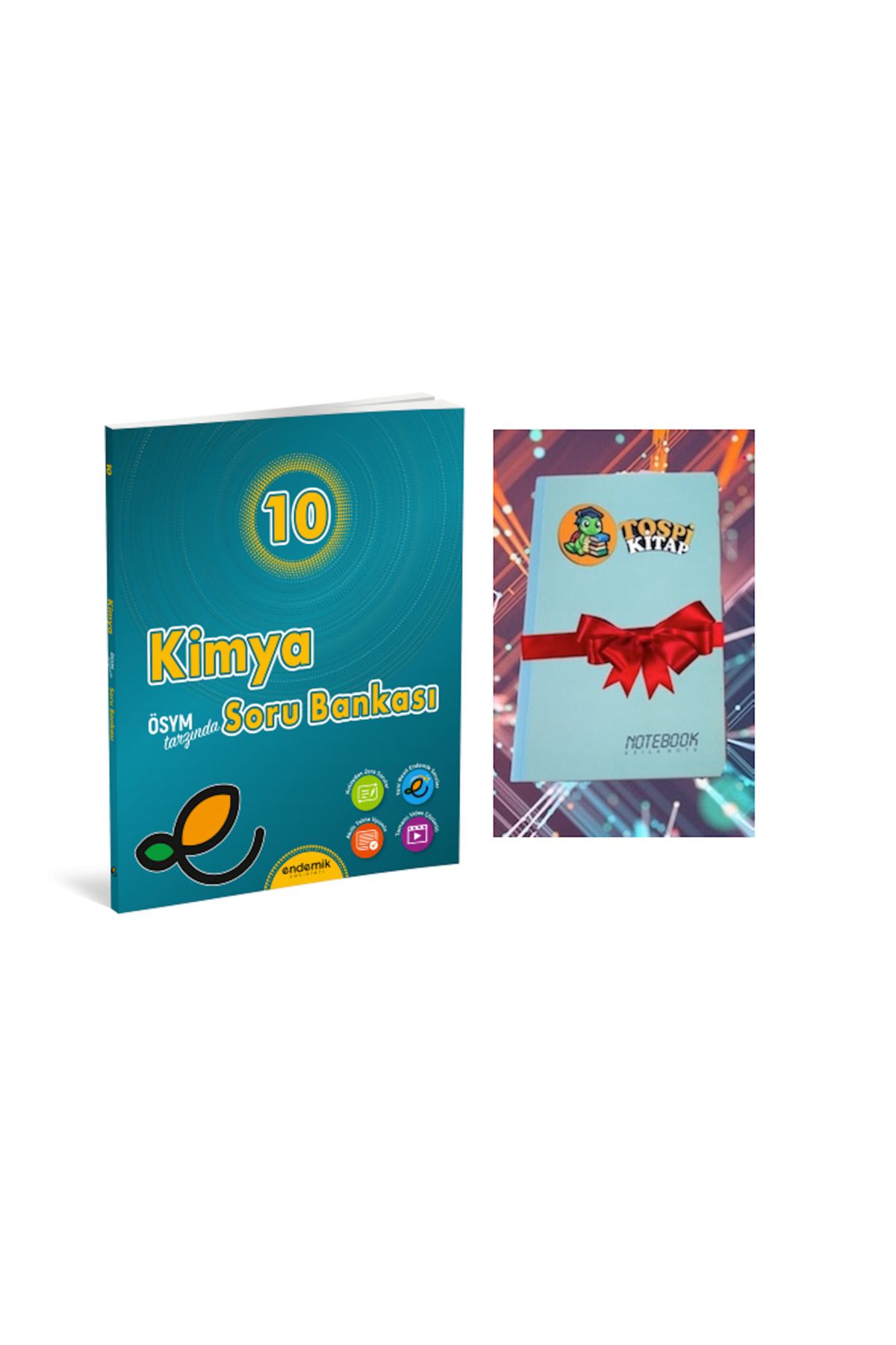 Karma Kitaplar 10.Sınıf KİMYA Soru Bankası- Yeni (DEFTER HEDİYELİ)