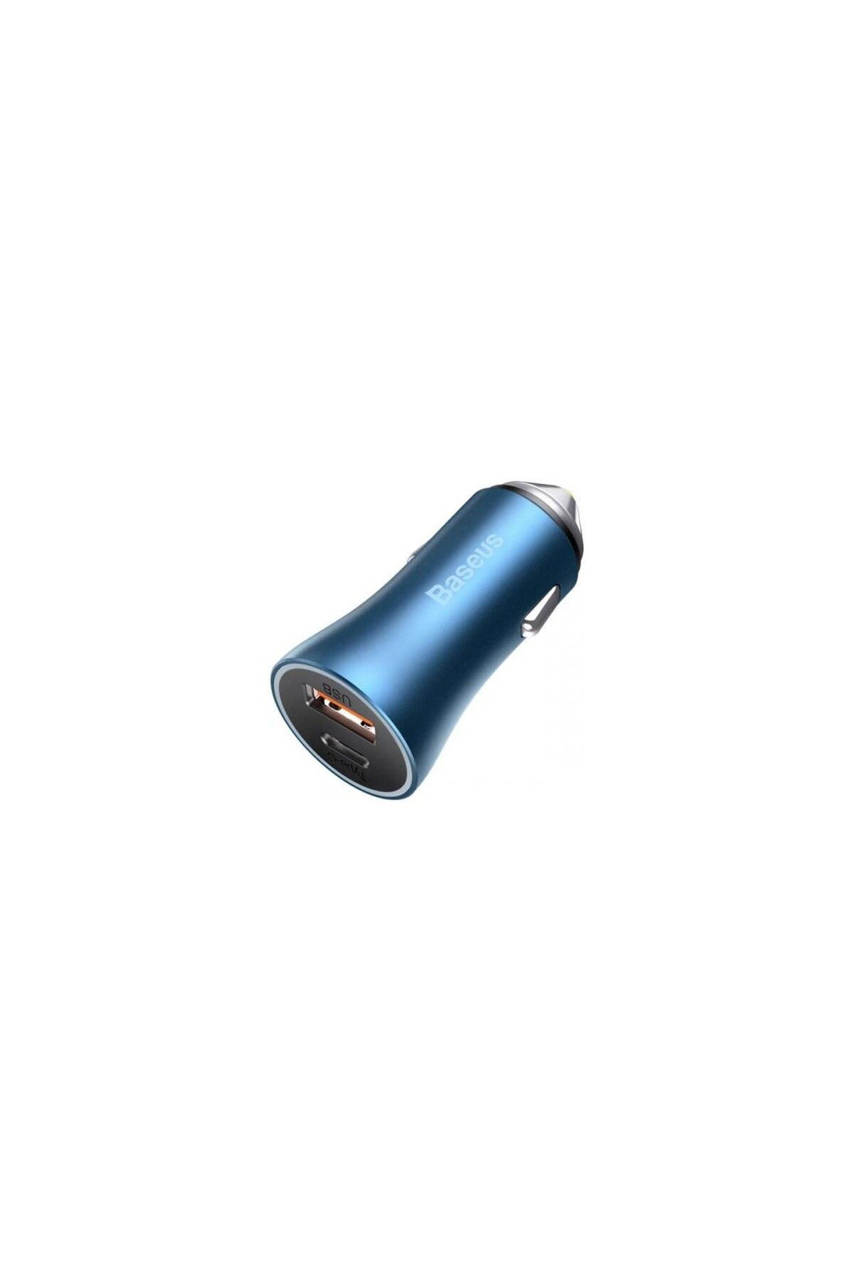 Baseus LED Işıklı Ultra Hızlı Dual Pd U+C 40W Araç Şarjı Araç Çakmaklık Şarjı Typc-E+Usb Girişli