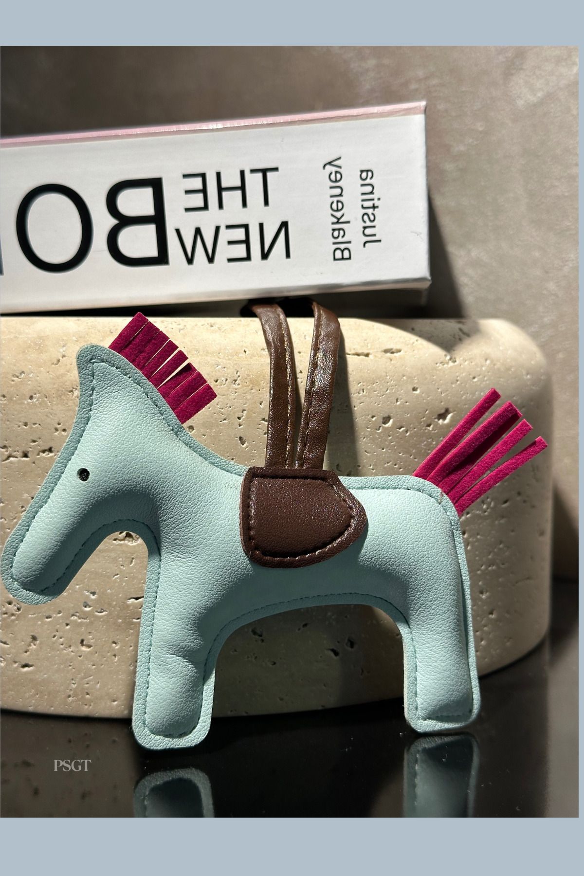 PSGT Horse El Yapımı Çanta Charm Anahtarlık Çanta Aksesuarı Bag Charm