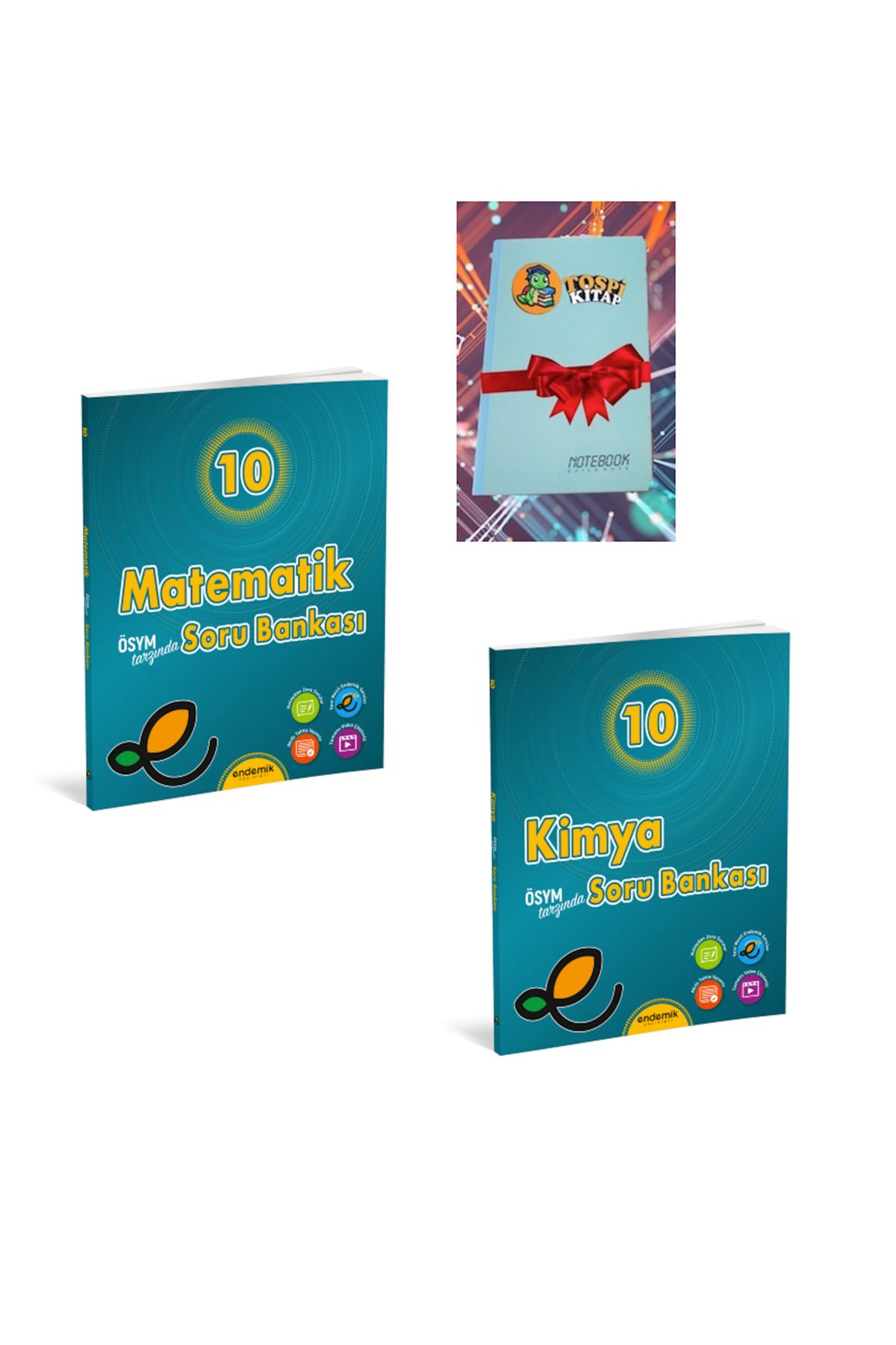 Karma Kitaplar 10.Sınıf MATEMATİK + KİMYA Soru Bankası- Yeni (DEFTER HEDİYELİ)