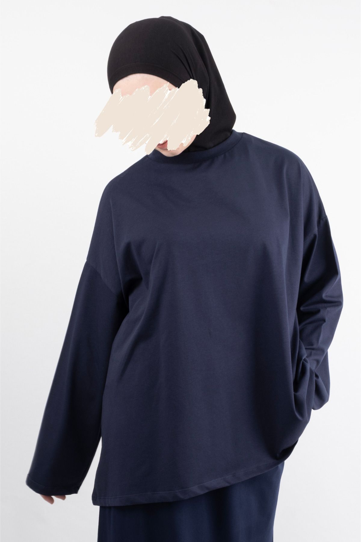 Vauva GENİŞ UZUN KOL OVERSIZE TSHIRT 25541