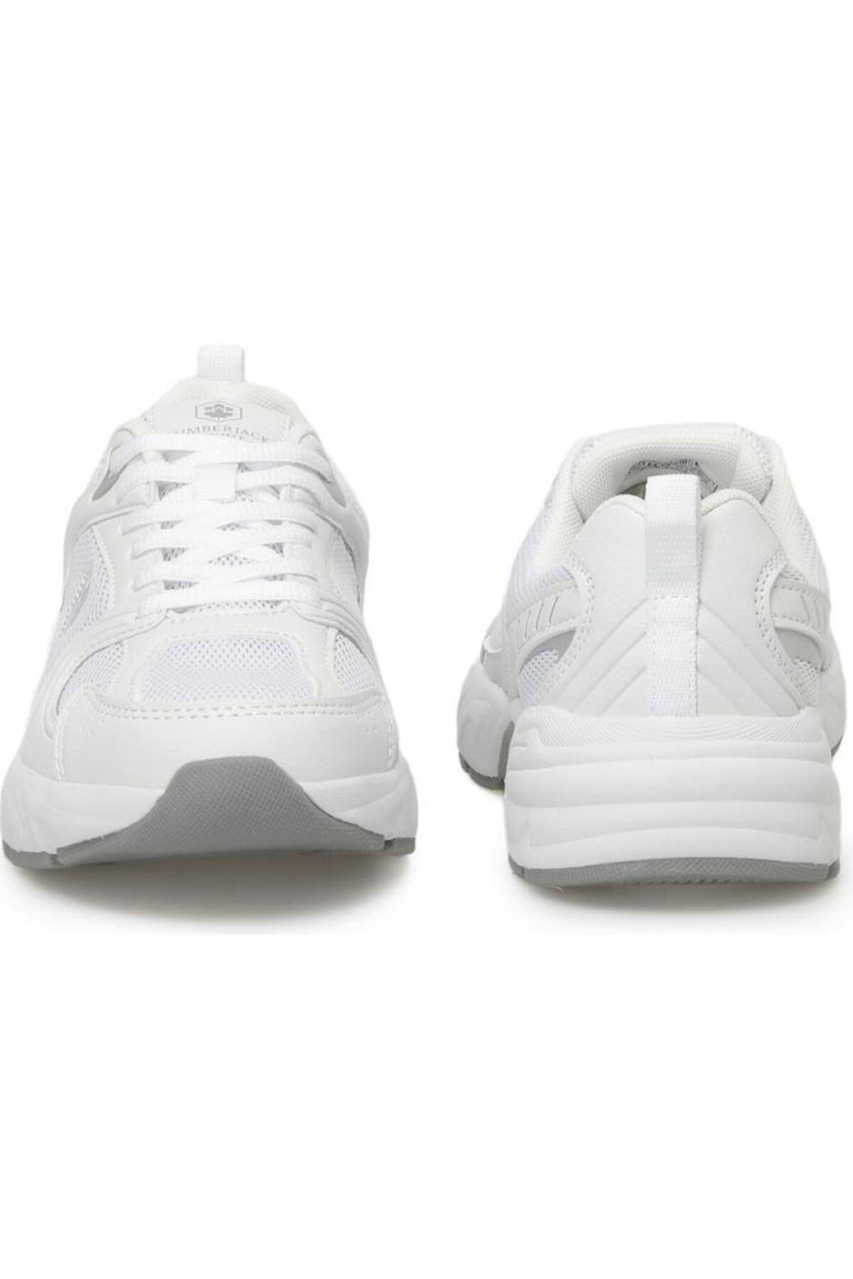 Lumberjack  POL 5FX BEYAZ GÜMÜŞ COMFORT CASUAL ANATOMİK SPOR AYAKKABI - Görsel 5