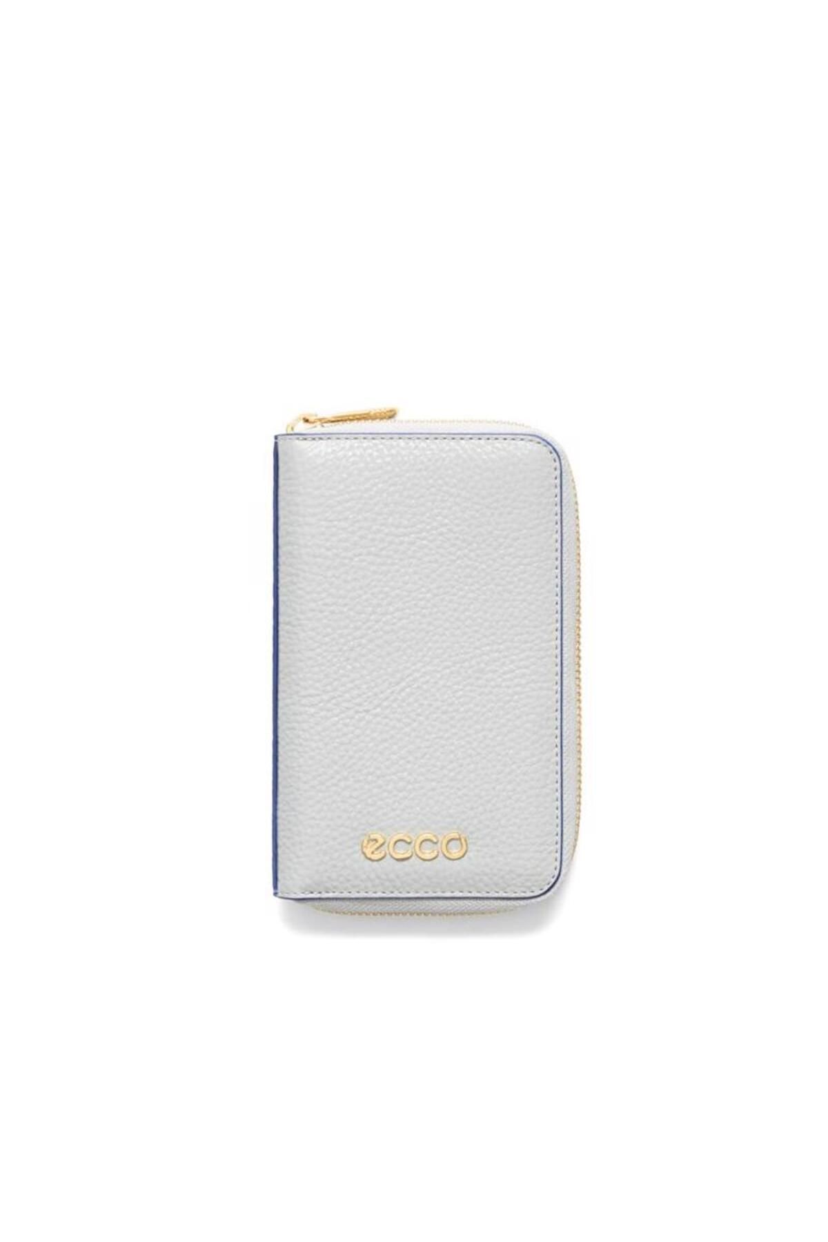 Ecco Wallet Zipped Soft Shine Leather