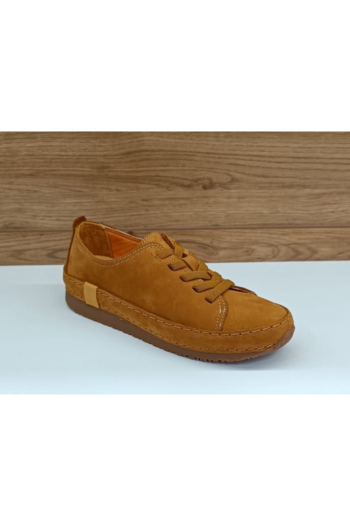 Greyder 57709 Sarı Hakiki Deri Casual Kadın Ayakkabı