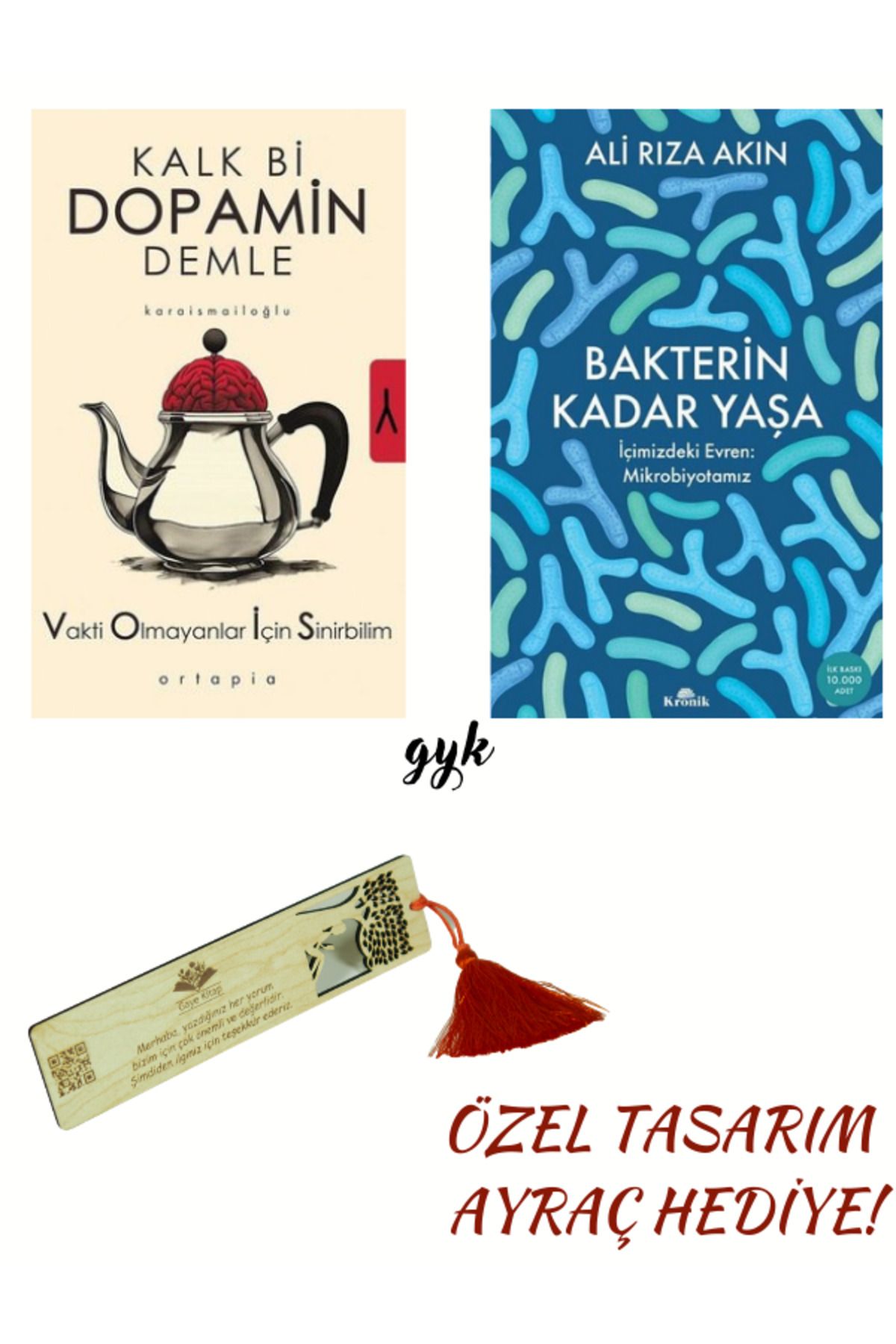 Kronik Kitap Kalk Bi Dopamin Demle ve Bakterin Kadar Yaşa 2 Kitap SET (AYRAÇ HEDİYELİ!)