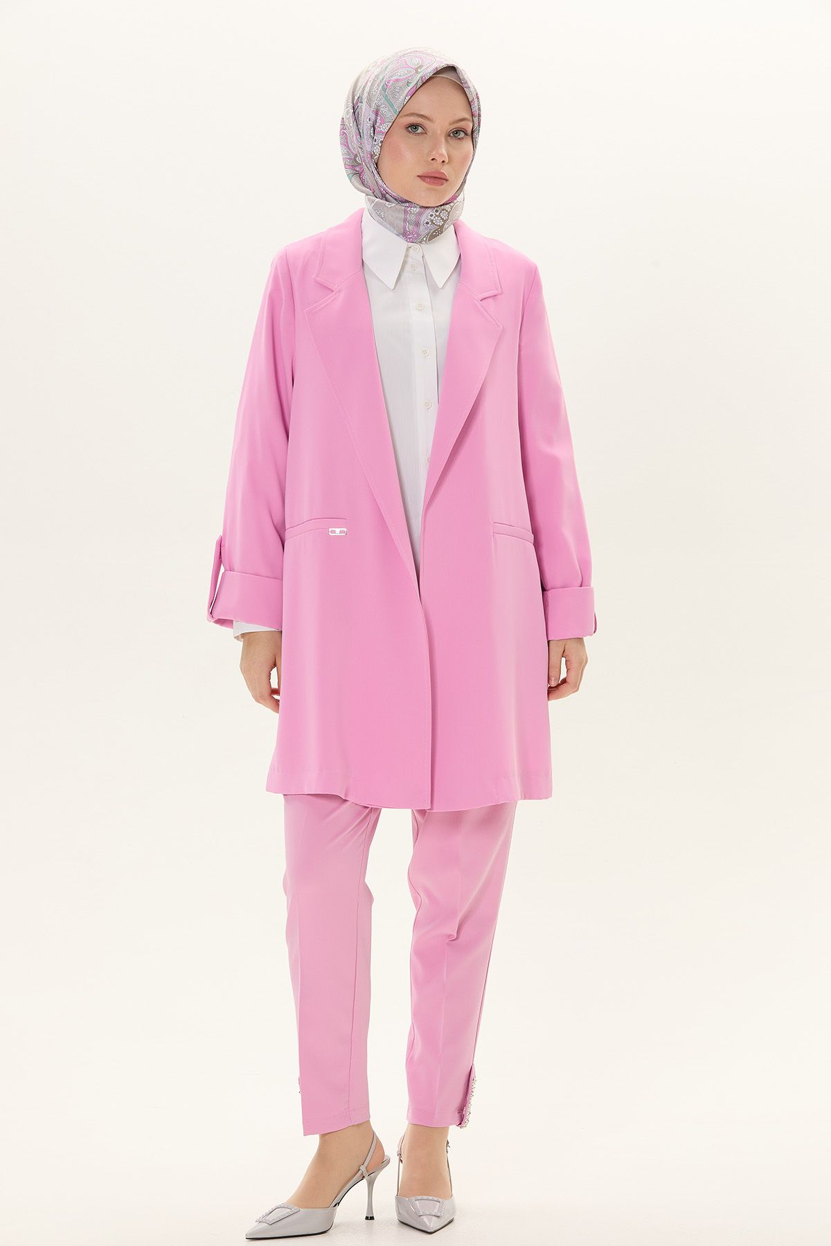 Setrms Duble Manşetli Oversize Ceket