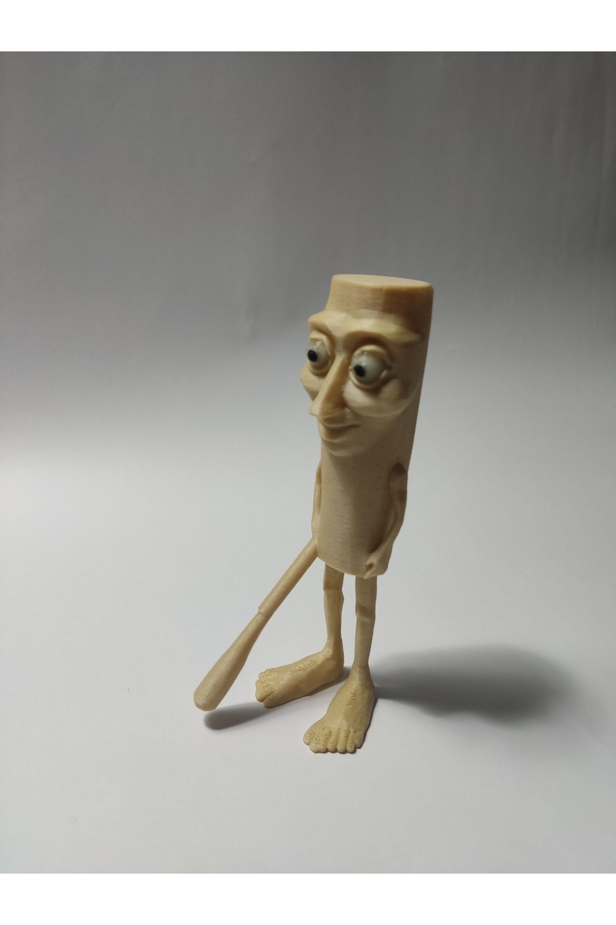 Oppy-Tung Tung Tung Sahur Figure Glows in the Dark Brainrot Character 15cm Tall 3