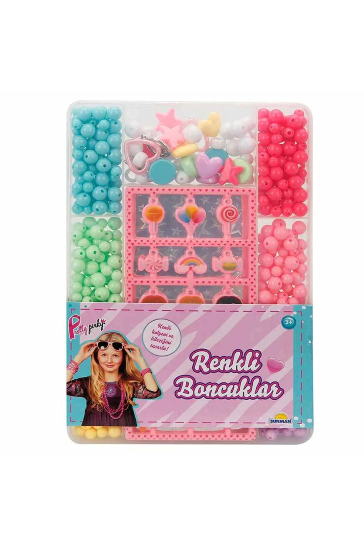 NessiWorld Pretty Pinky Renkli Boncuklar Seti