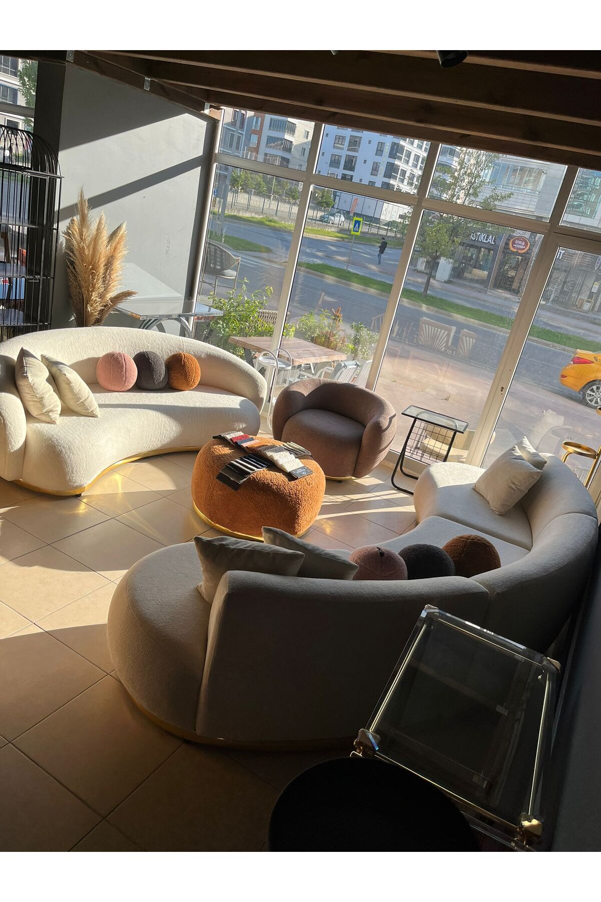 larissa design 4+3+1+1 koltuk takımı oturma grubu