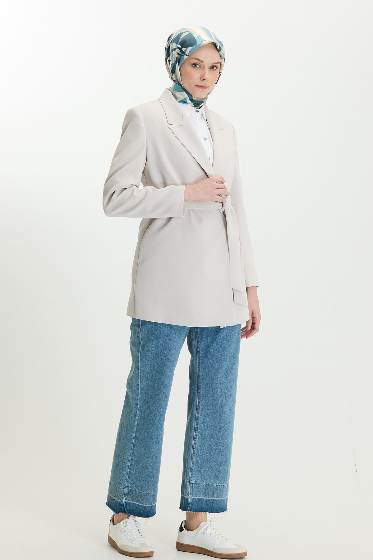 Setrms Kuşaklı Blazer Ceket