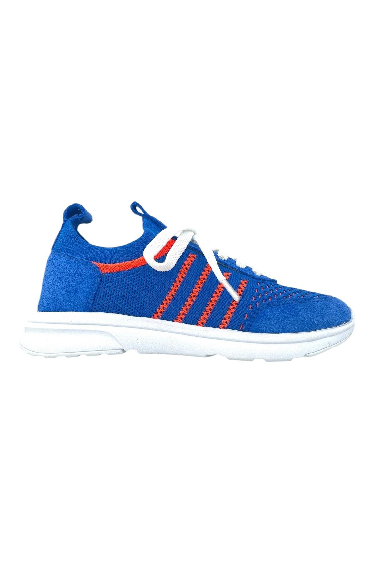 Tirenti-Knitwear Lightweight Sports Shoes Saks Blue 1