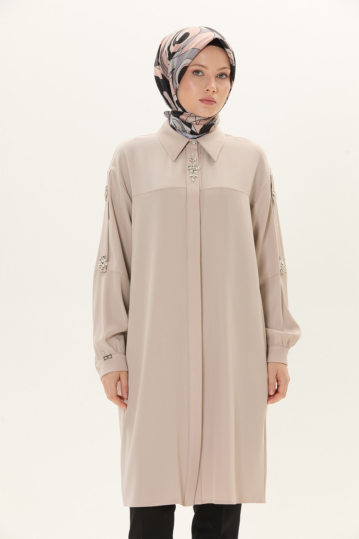 Setrms Taş Detaylı Tunik