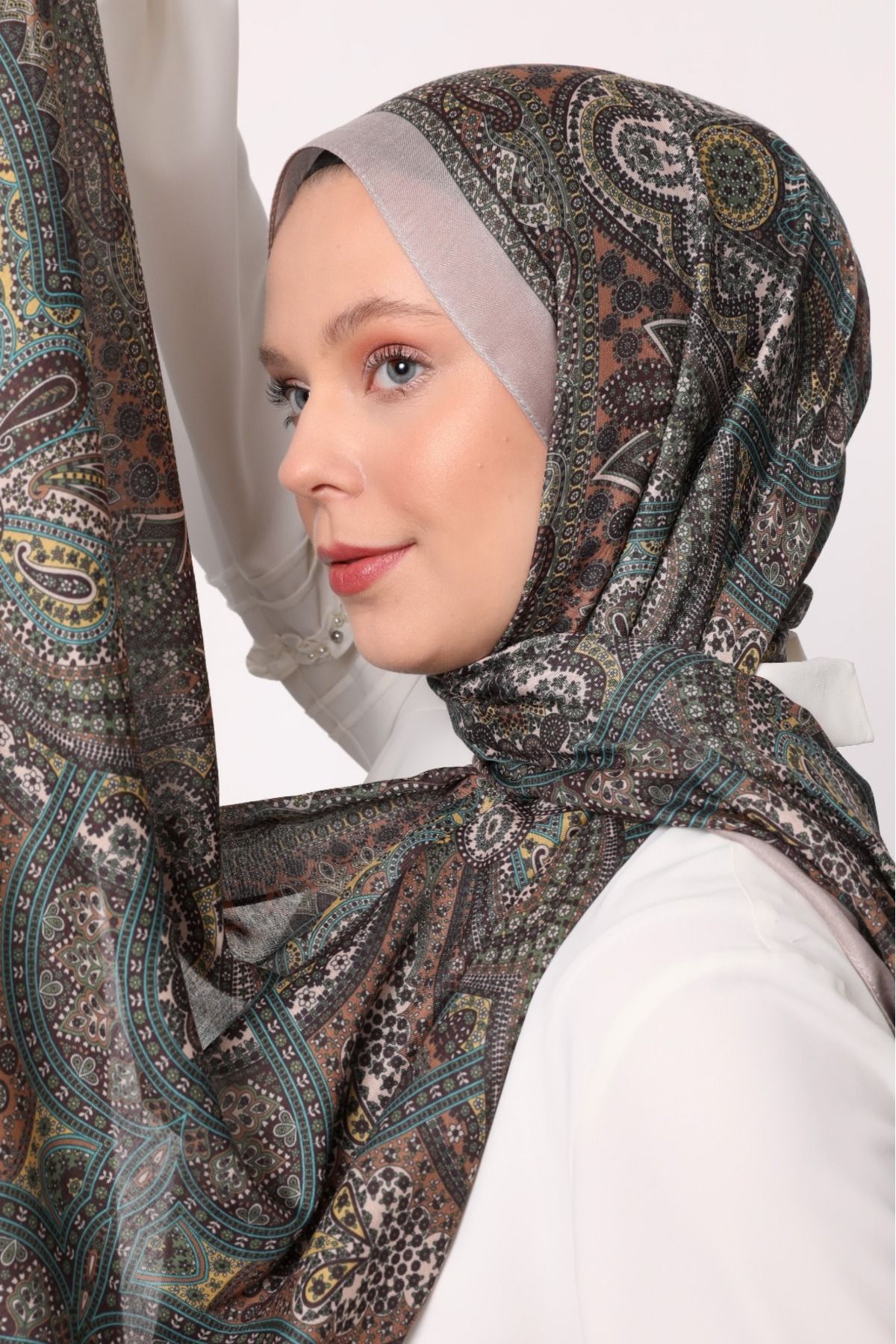 Bonjela DİJİTAL SOFT ETNİK DESEN SAL