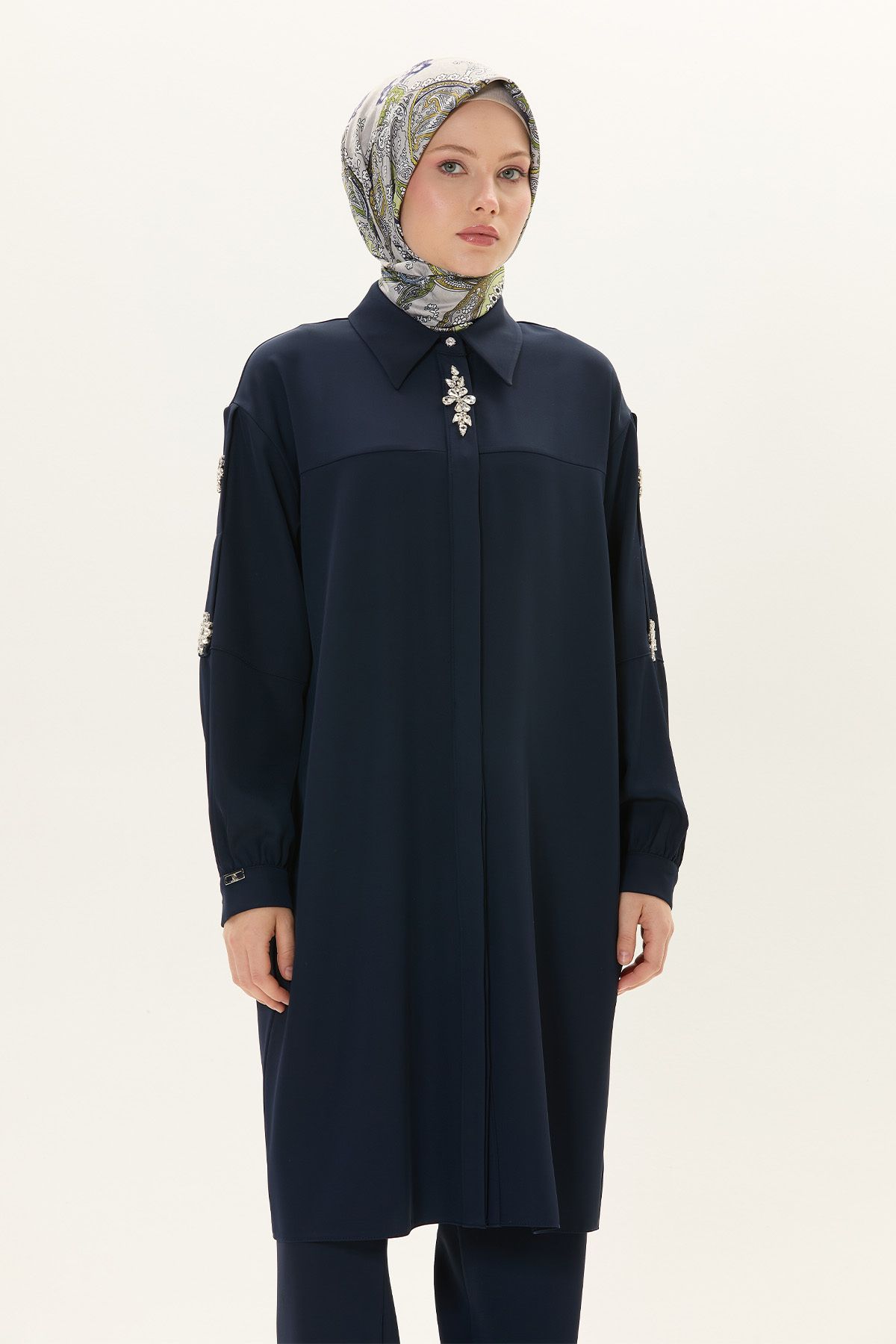 Setrms Taş Detaylı Tunik