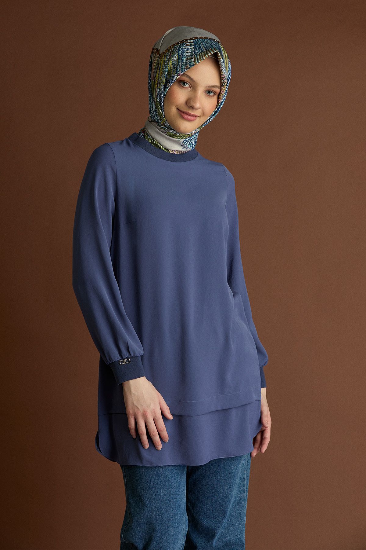 Setrms Uzun Kollu Basic Tunik