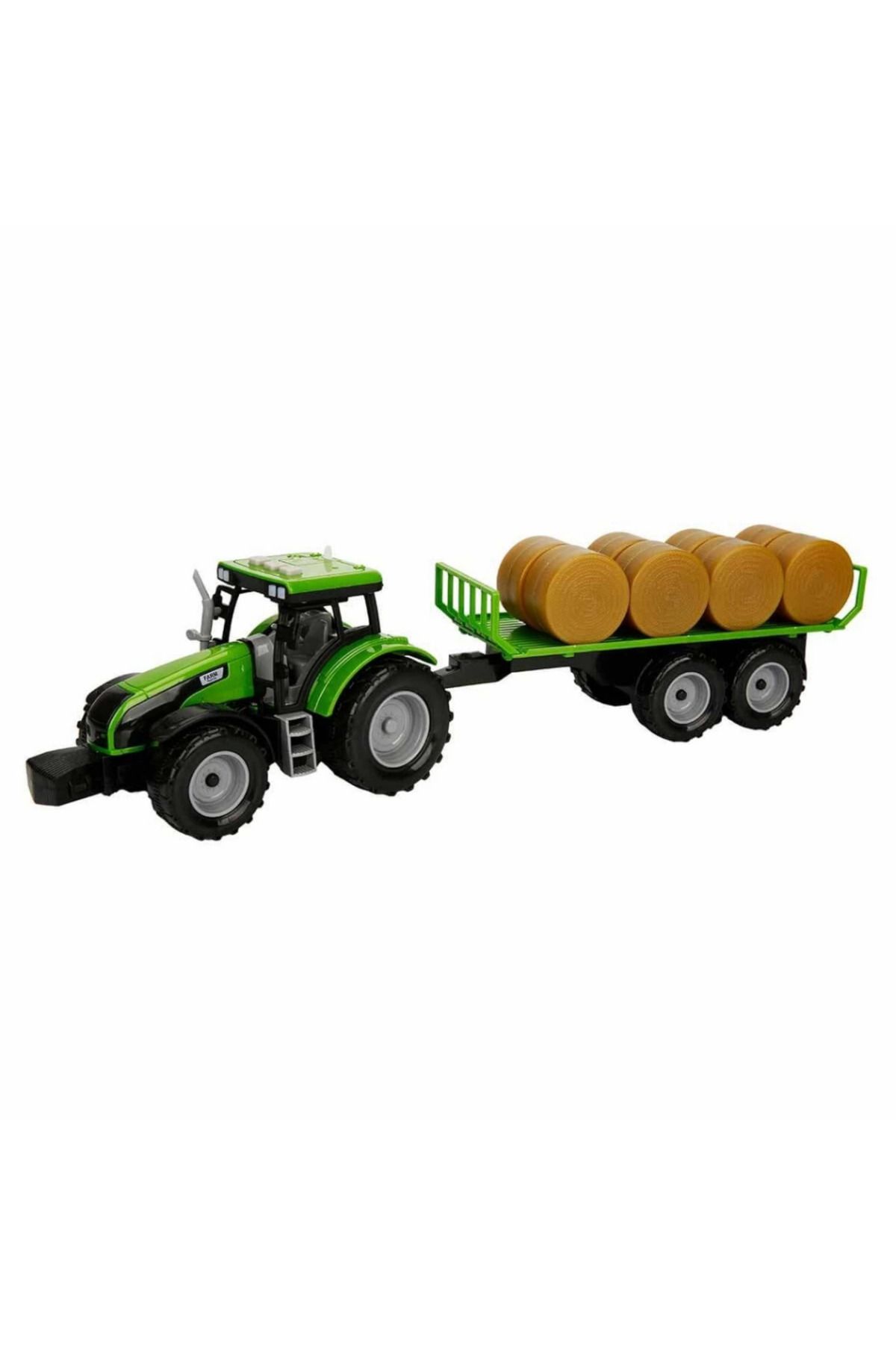 NessiWorld Sesli Ve Işıklı Römorklu Traktör 44 cm