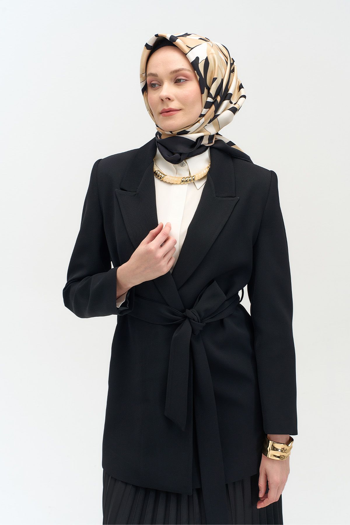Setrms Kuşaklı Blazer Ceket