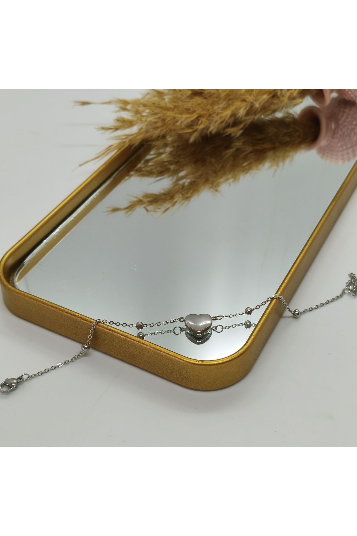 Butik MONARE Silver Şık Kadın Bileklik
