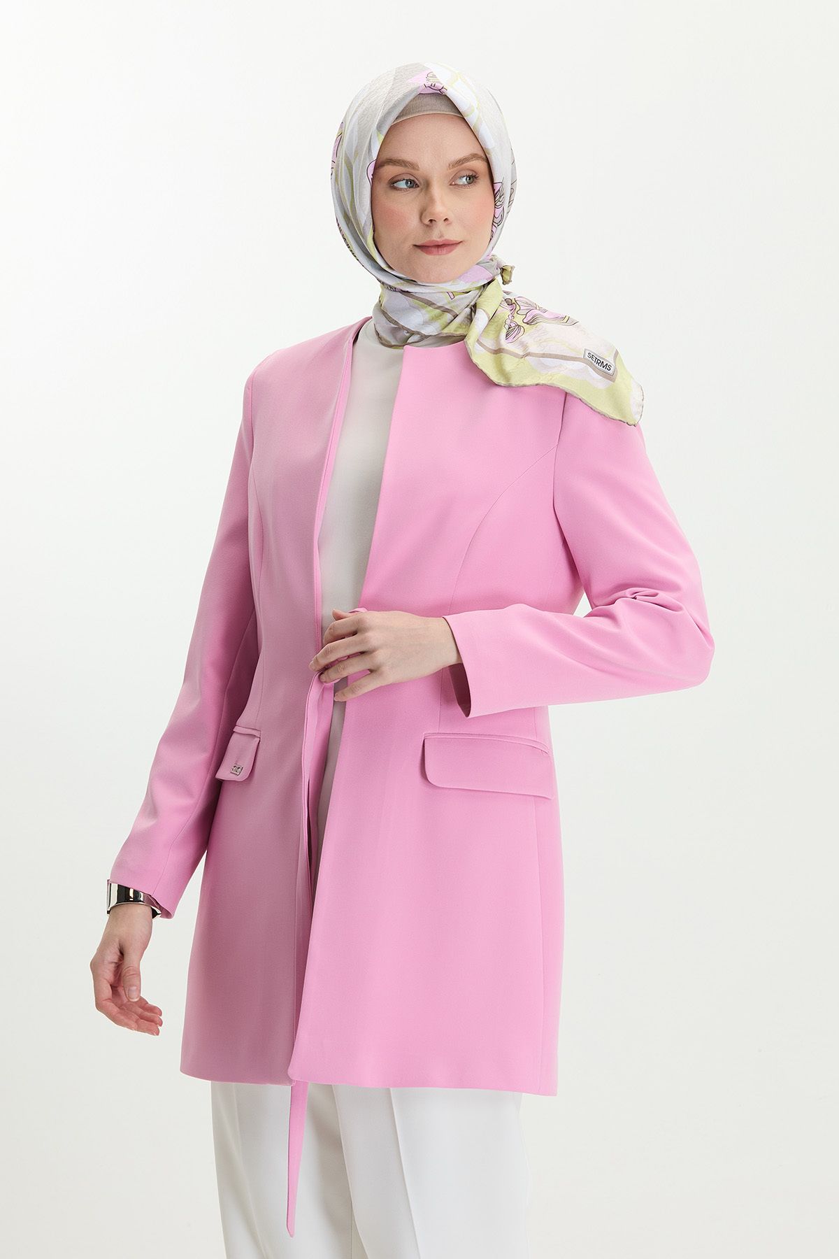 Setrms Kuşaklı Blazer Ceket