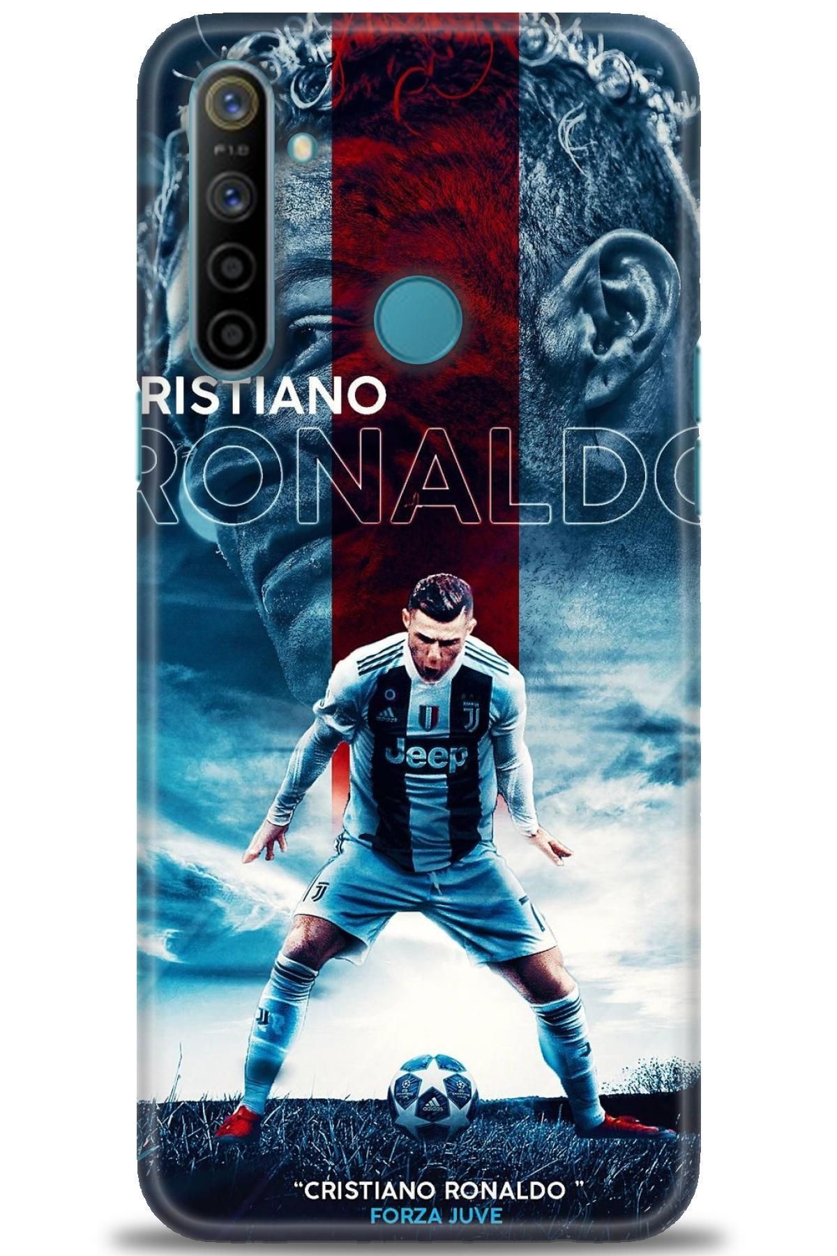 realme 5i İle Uyumlu HD Baskılı Desenli Silikon Kılıf - 1085