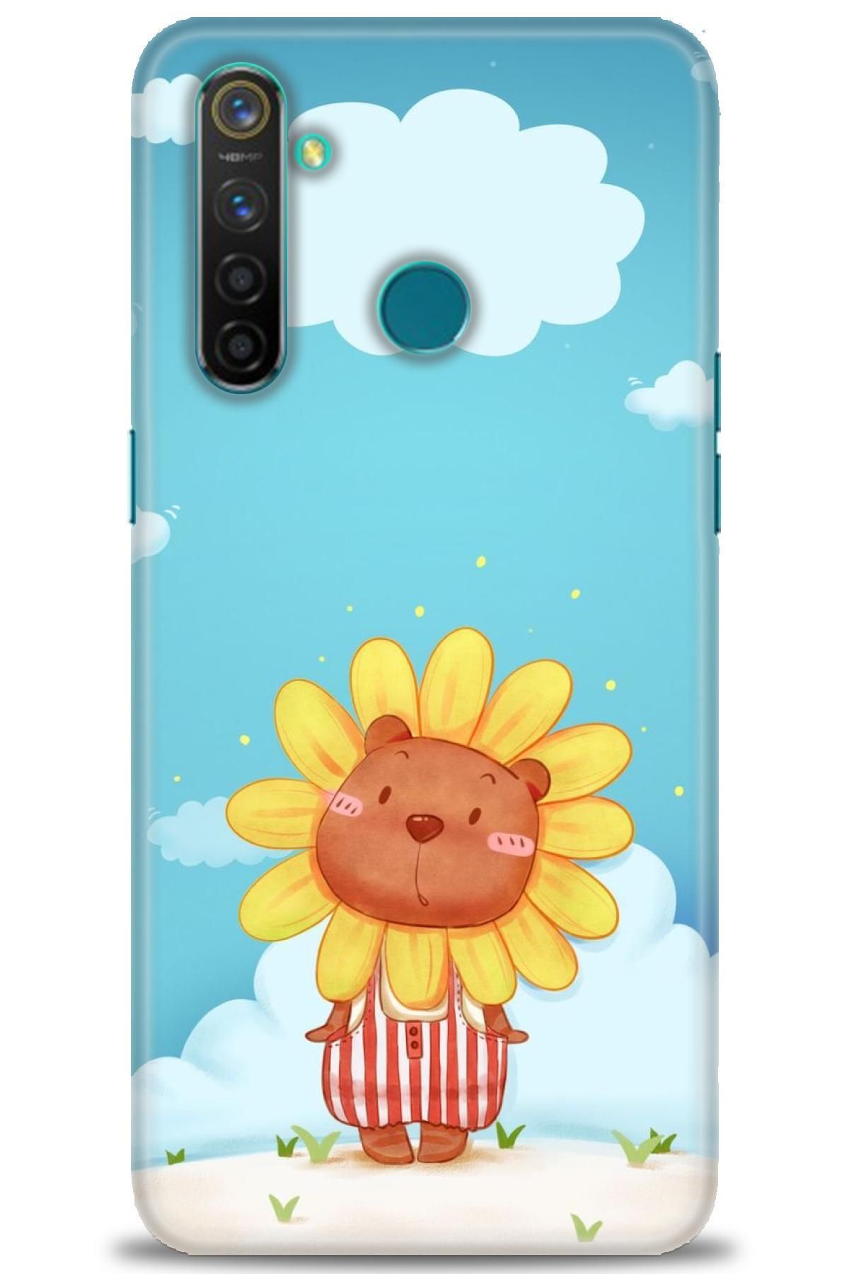 realme 5 Pro İle Uyumlu HD Baskılı Desenli Silikon Kılıf - 423