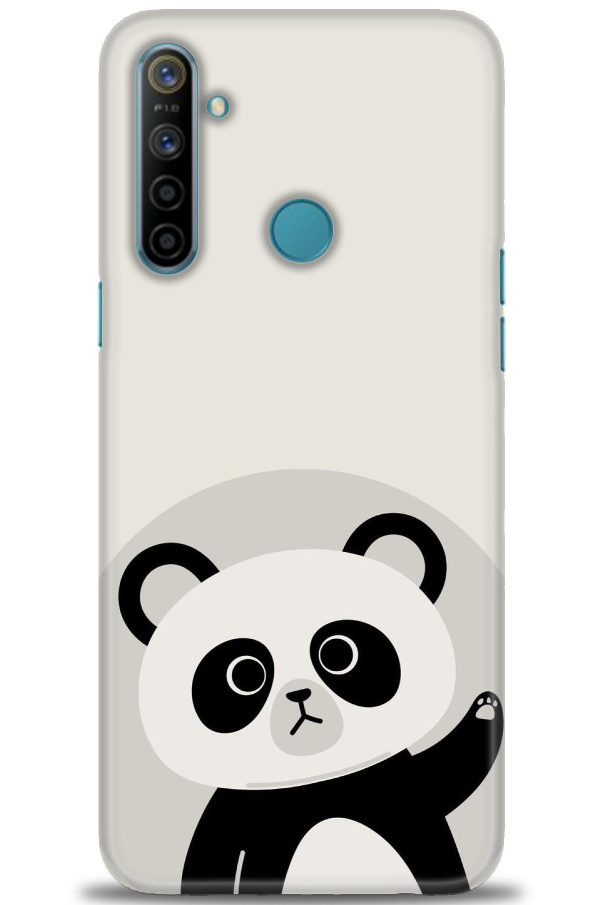 realme 5i İle Uyumlu HD Baskılı Desenli Silikon Kılıf - 130