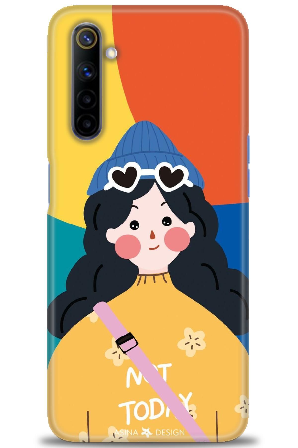 realme 6 İle Uyumlu HD Baskılı Kılıf - Karışık Seri - 791