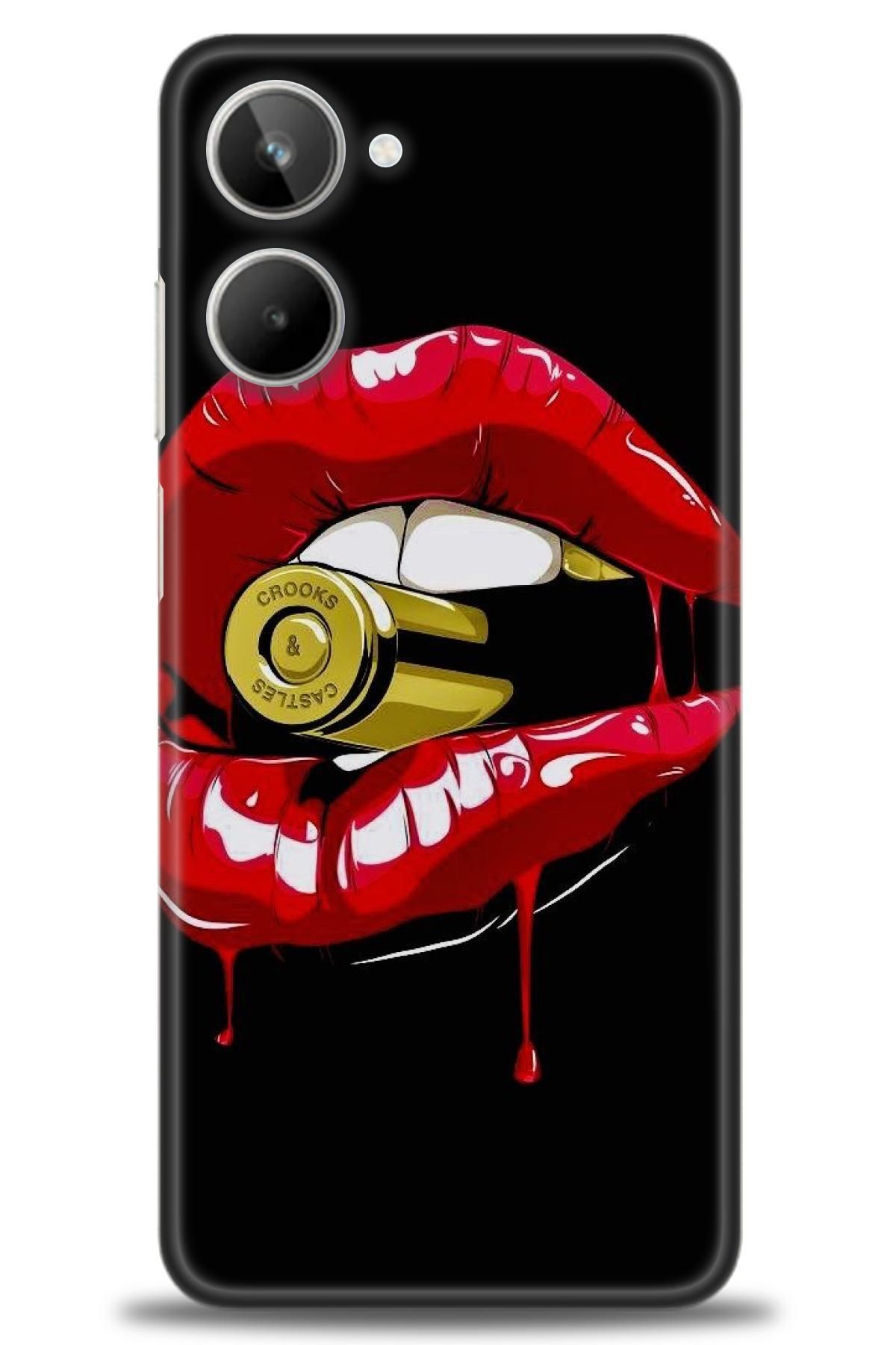 realme 10 İle Uyumlu HD Baskılı Kılıf - Karışık Seri - 793