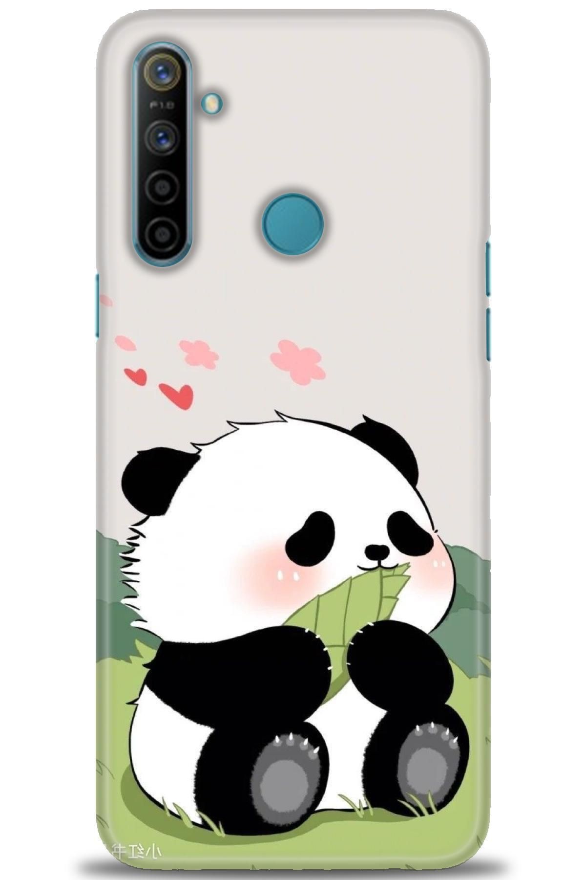 realme 5i İle Uyumlu HD Baskılı Desenli Silikon Kılıf - 921