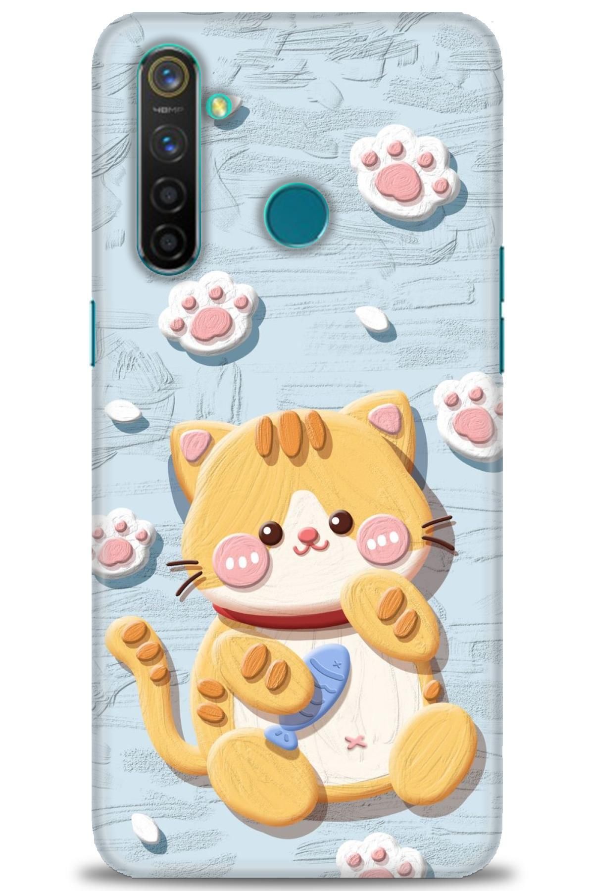 realme 5 Pro İle Uyumlu HD Baskılı Desenli Silikon Kılıf - 94