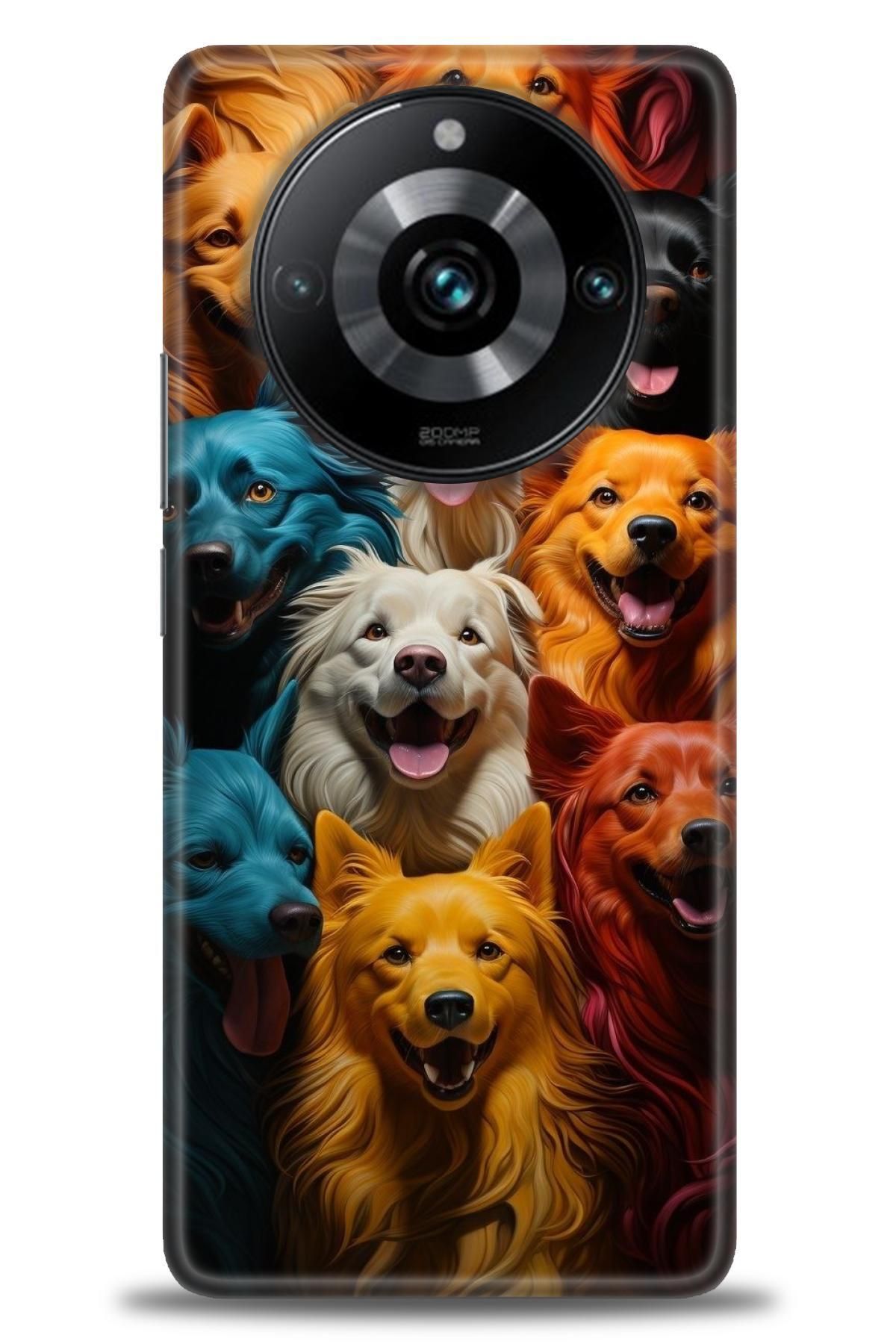 realme 11 Pro / 11 Pro Plus İle Uyumlu HD Baskılı Desenli Silikon Kılıf - 164
