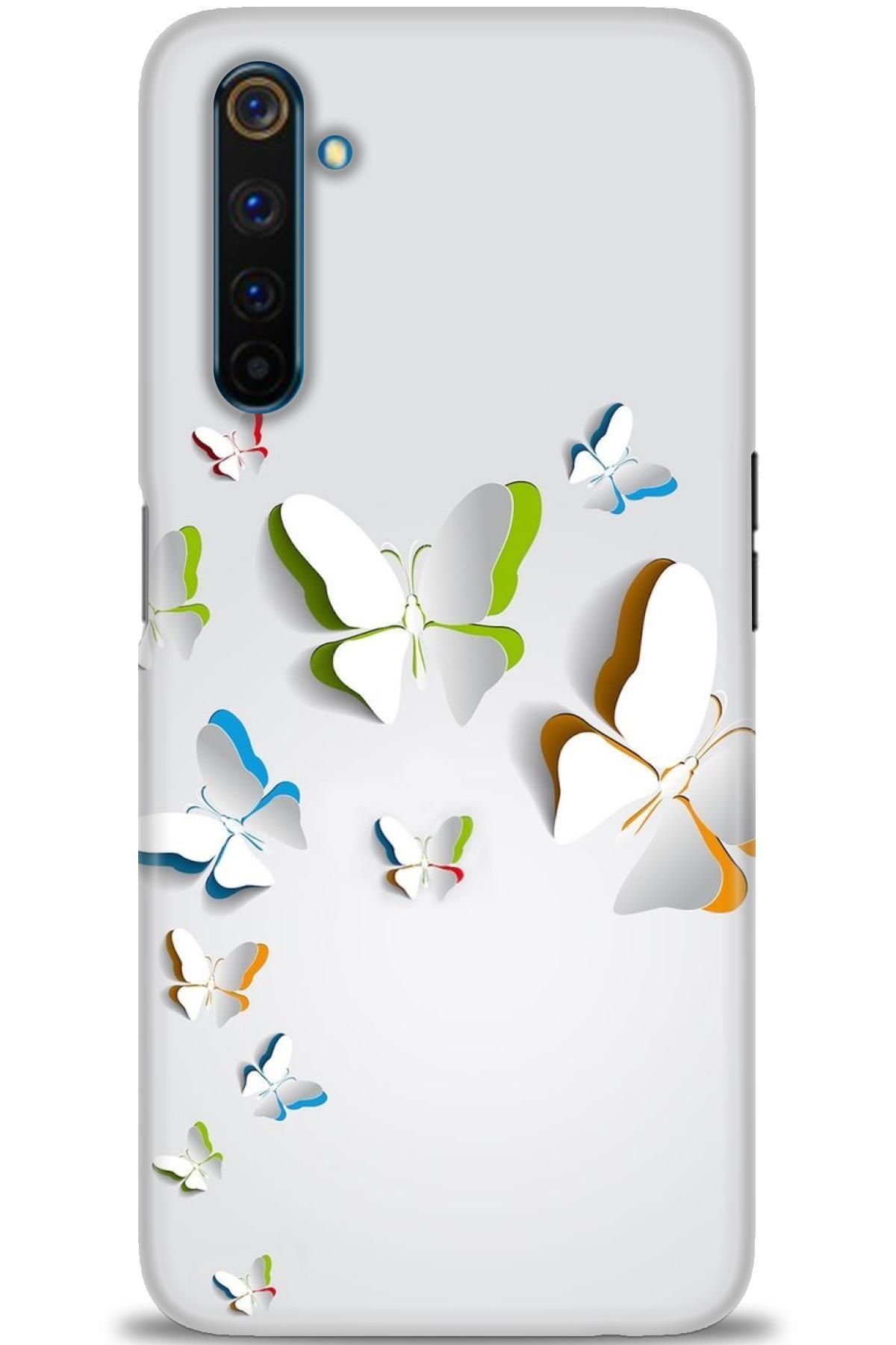realme 6 Pro İle Uyumlu HD Baskılı Desenli Silikon Kılıf - 523