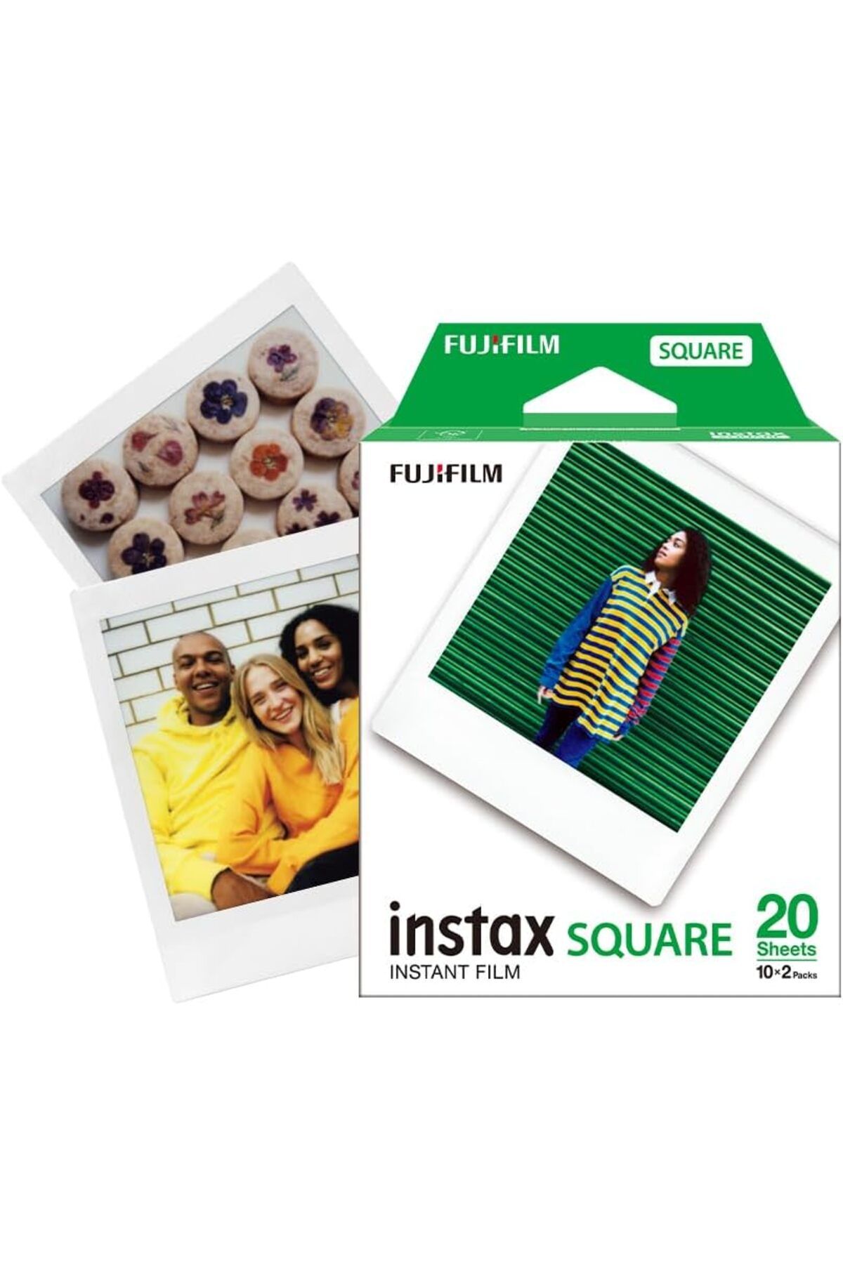MEGOBİNE WHERE Instax Kare Sq1-Sq6-Sq10-Sq20 için 20 Li Film ZTML SYFT 1139610