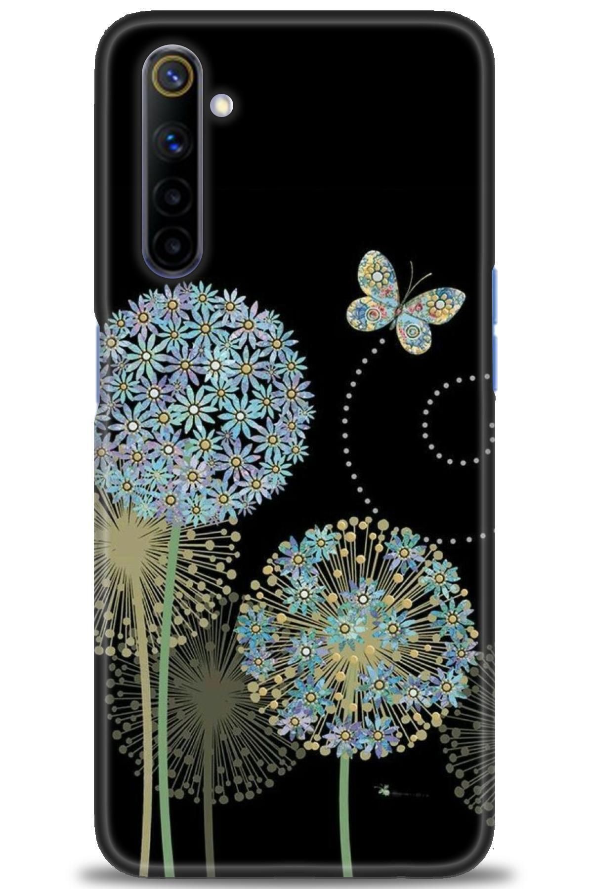 realme 6 İle Uyumlu HD Baskılı Desenli Silikon Kılıf - 1044