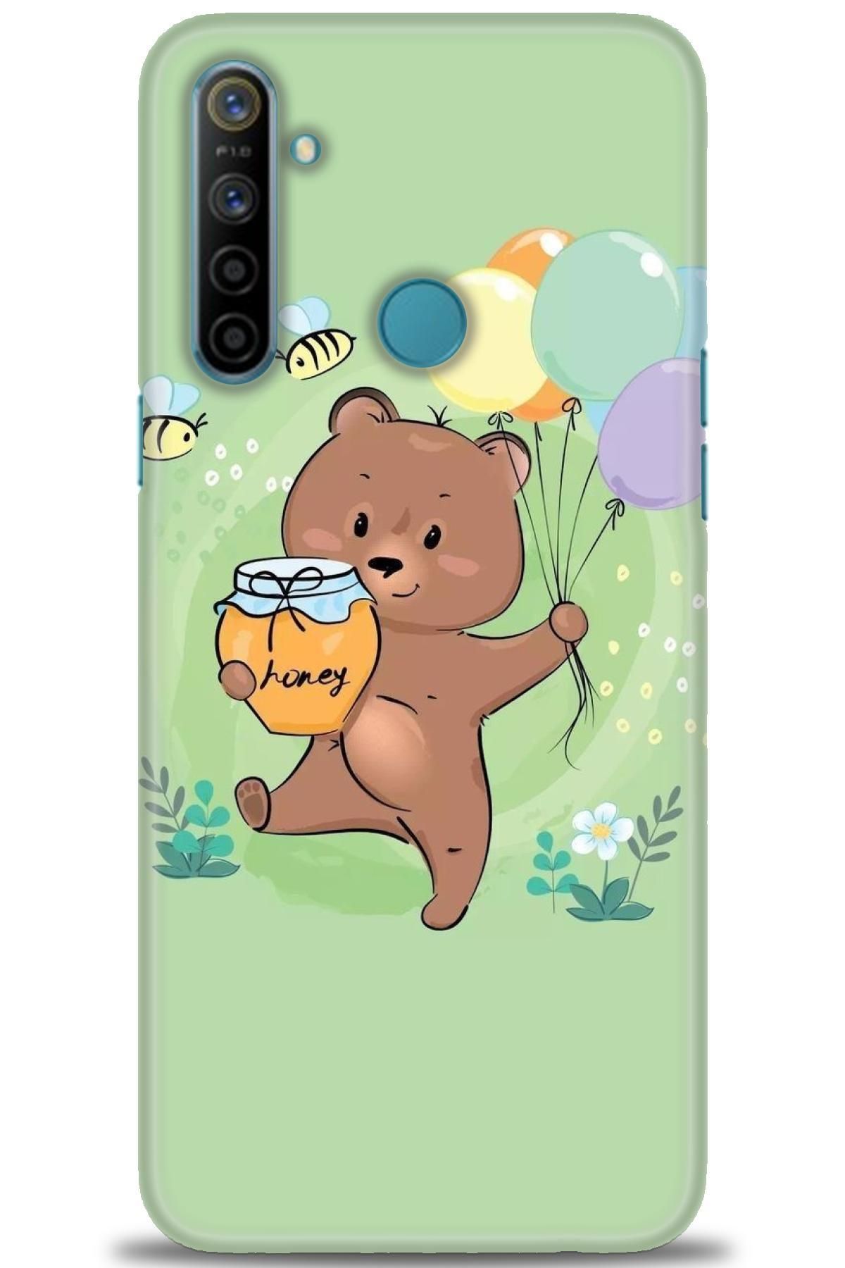 realme 5i İle Uyumlu HD Baskılı Desenli Silikon Kılıf - 295