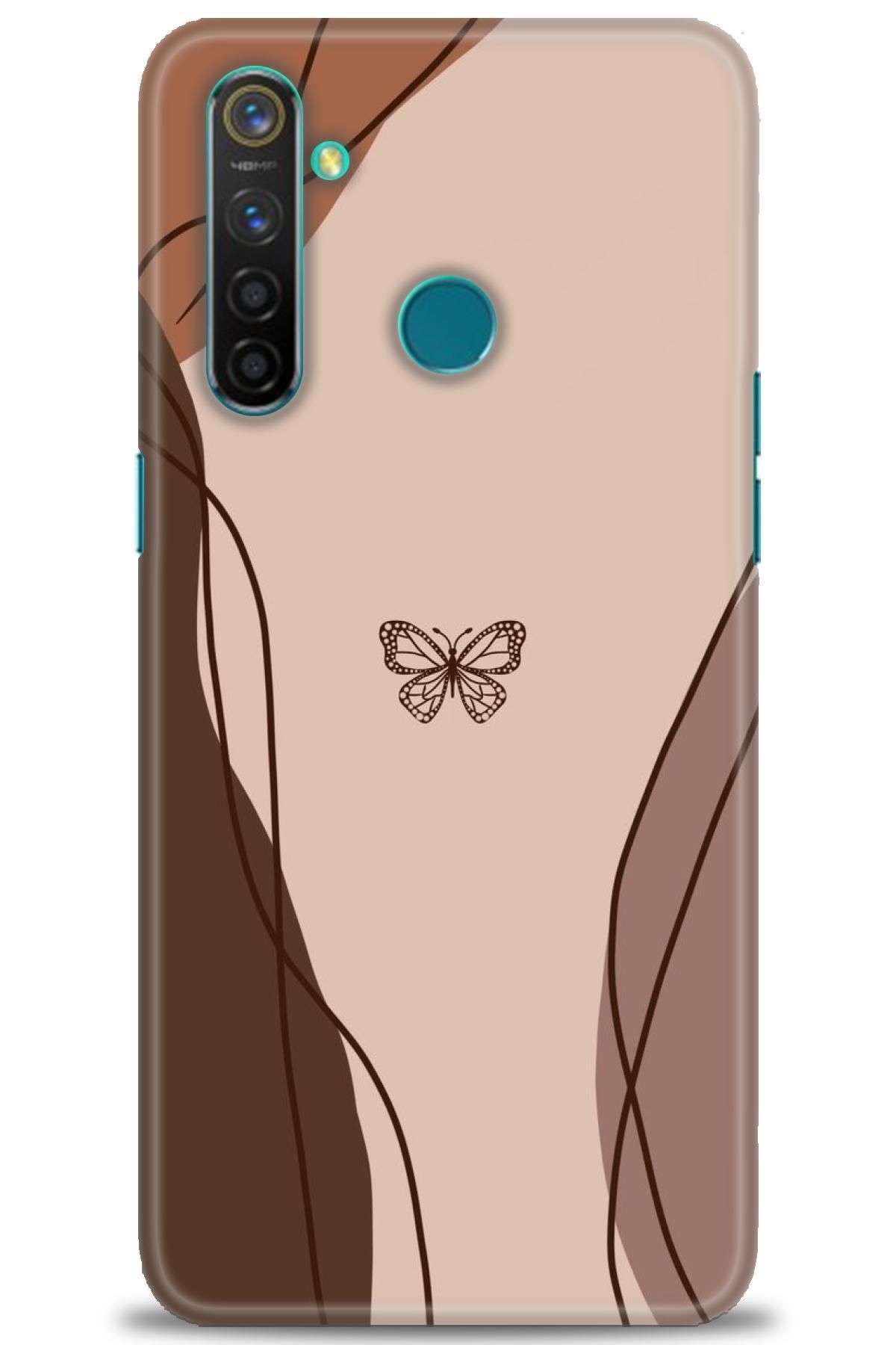 realme 5 Pro İle Uyumlu HD Baskılı Desenli Silikon Kılıf - 253
