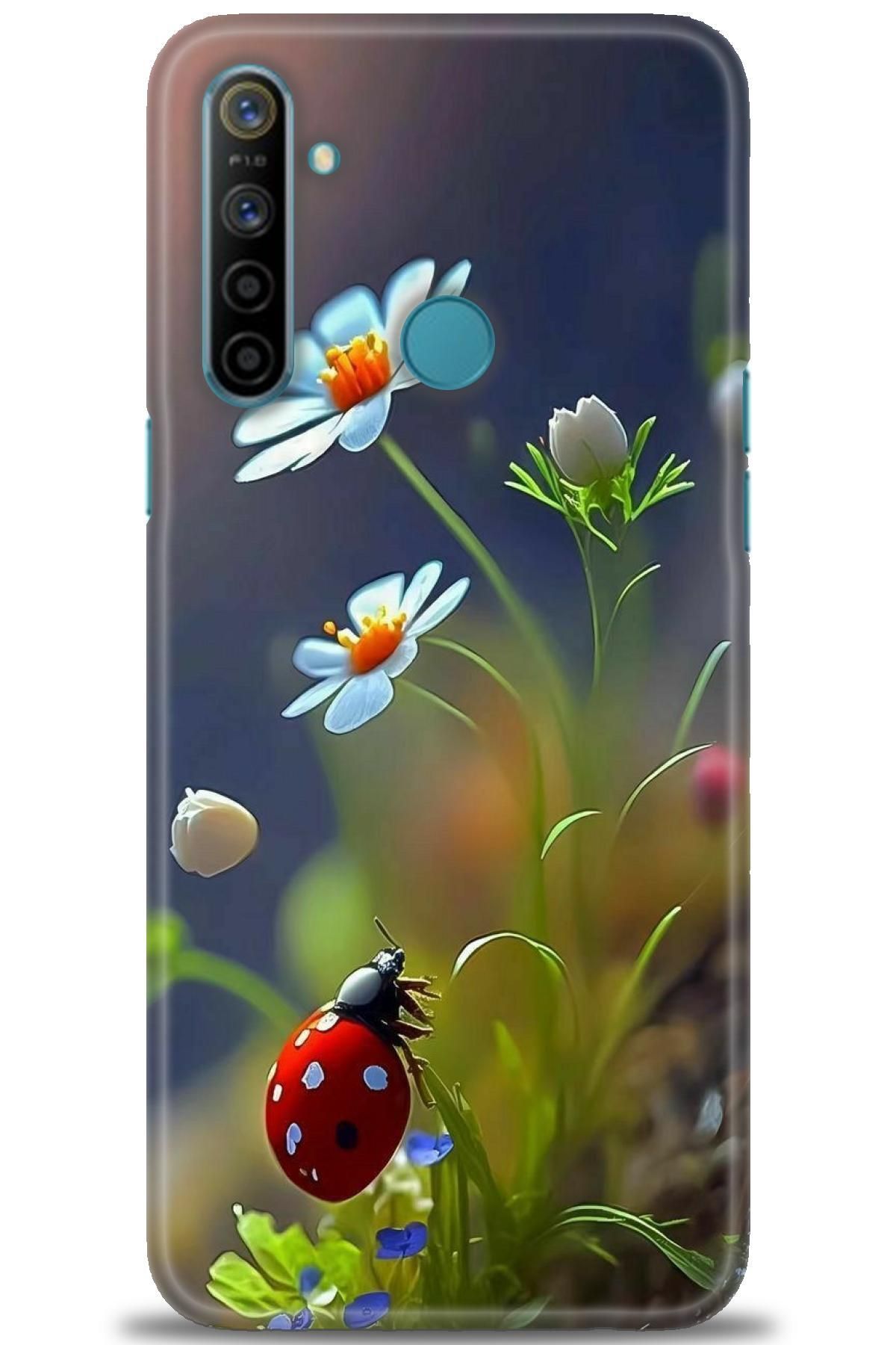 realme 6i İle Uyumlu HD Baskılı Desenli Silikon Kılıf - 29