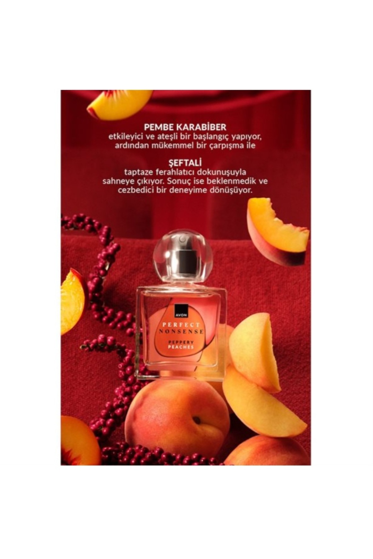 Avon Perfect Nonsense Peppery Peaches EDP Kadın Parfüm 50ml