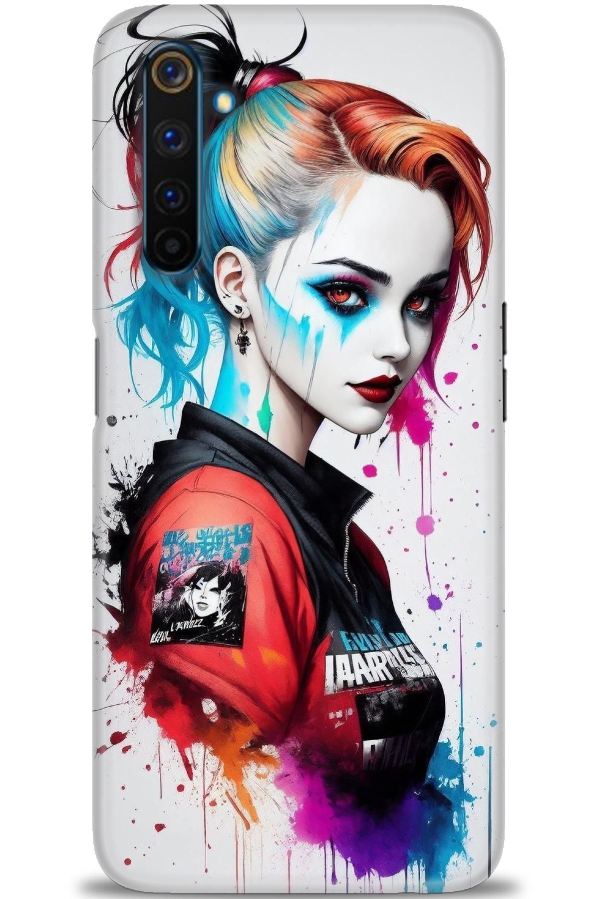 realme 6 Pro İle Uyumlu HD Baskılı Desenli Silikon Kılıf - 437