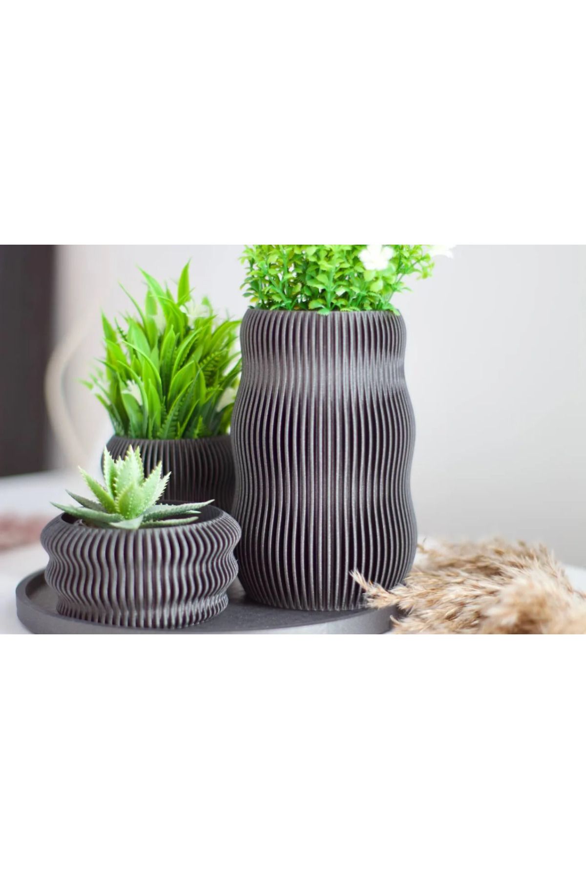 Home Dekoratif vazo seti 4 parça set