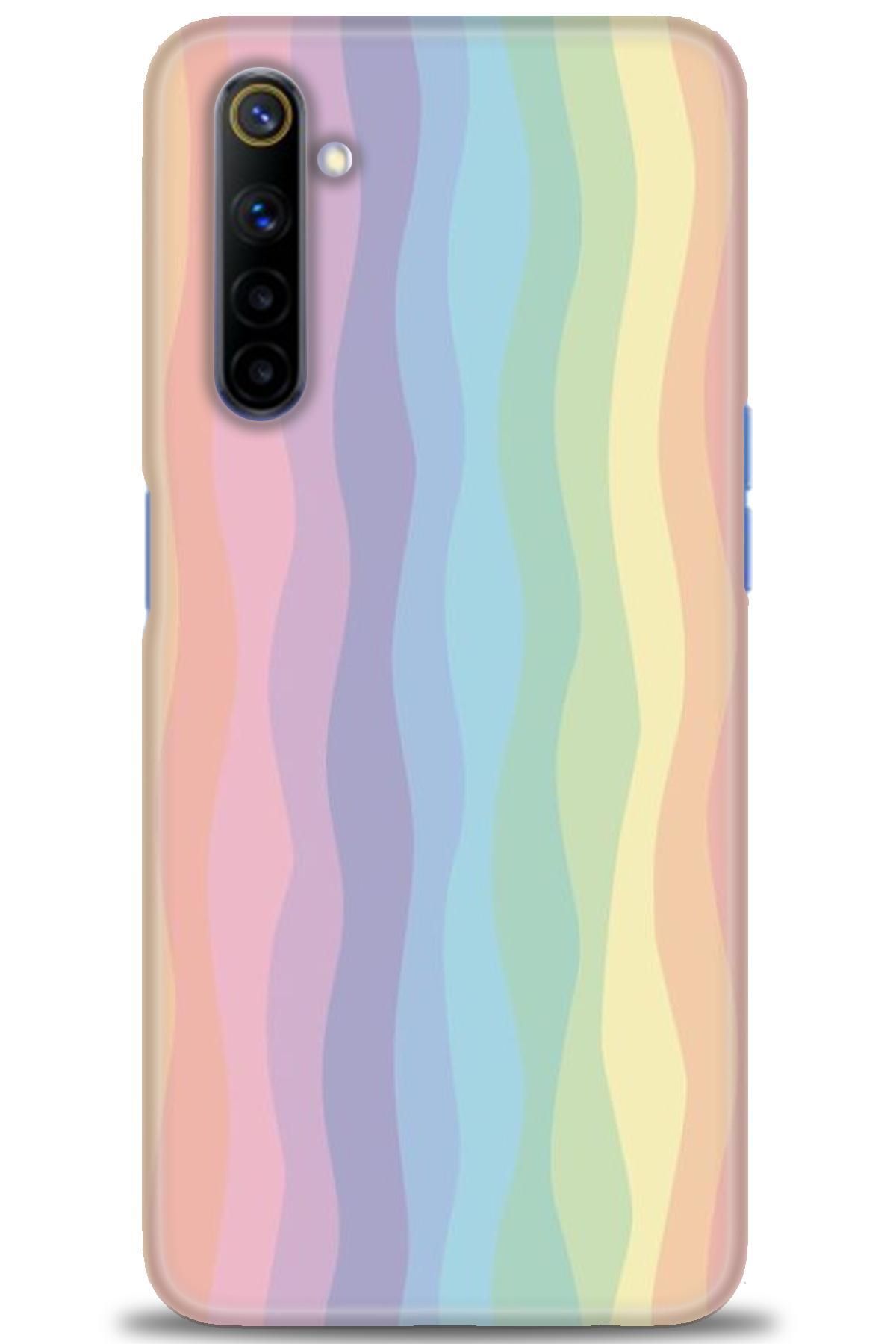 realme 6 İle Uyumlu HD Baskılı Desenli Silikon Kılıf - 228