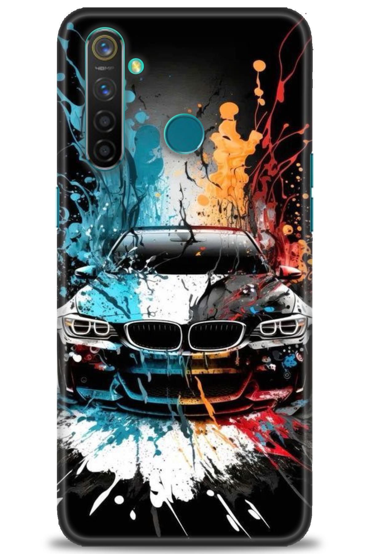 realme 5 Pro İle Uyumlu HD Baskılı Kılıf - Karışık Seri - 249