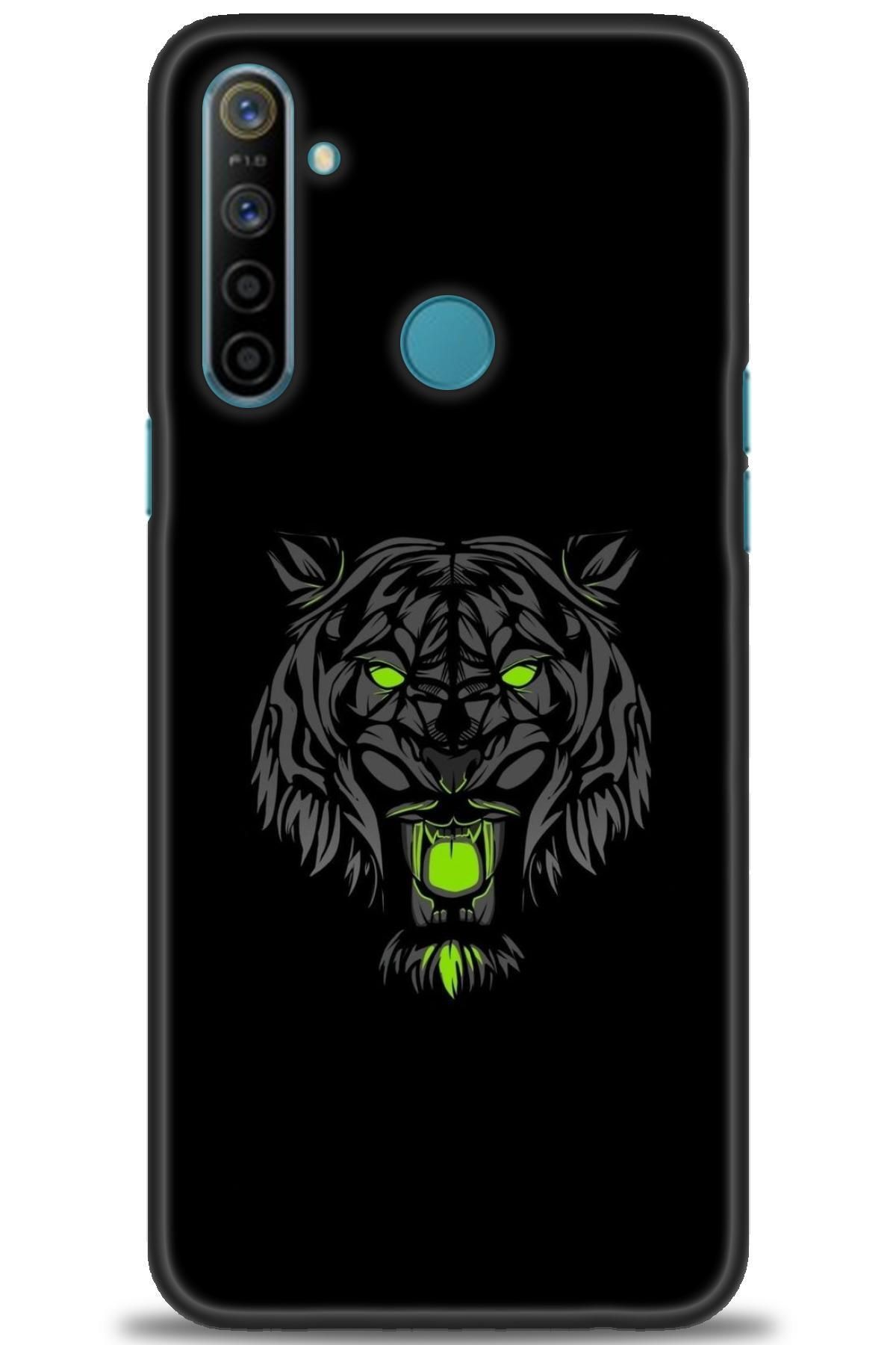 realme 5i İle Uyumlu HD Baskılı Desenli Silikon Kılıf - 488