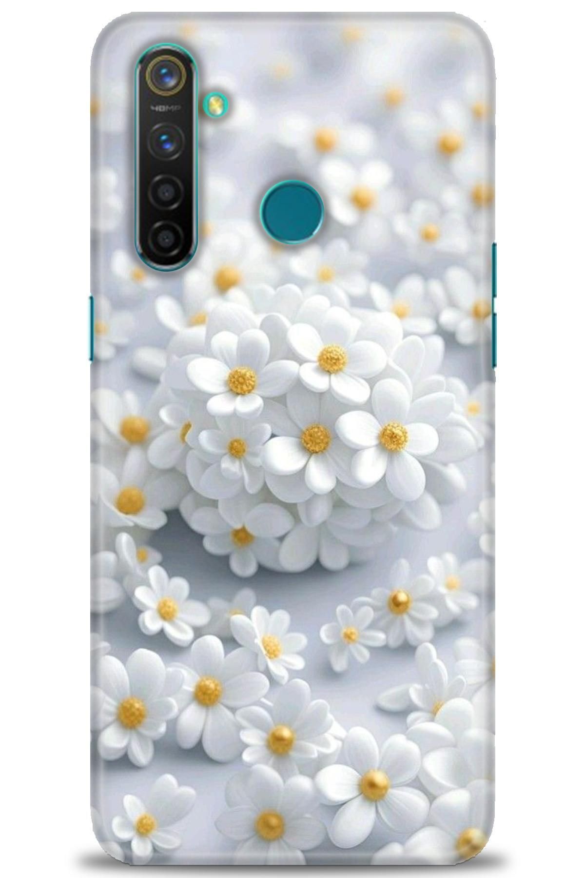 realme 5 Pro İle Uyumlu HD Baskılı Desenli Silikon Kılıf - 173