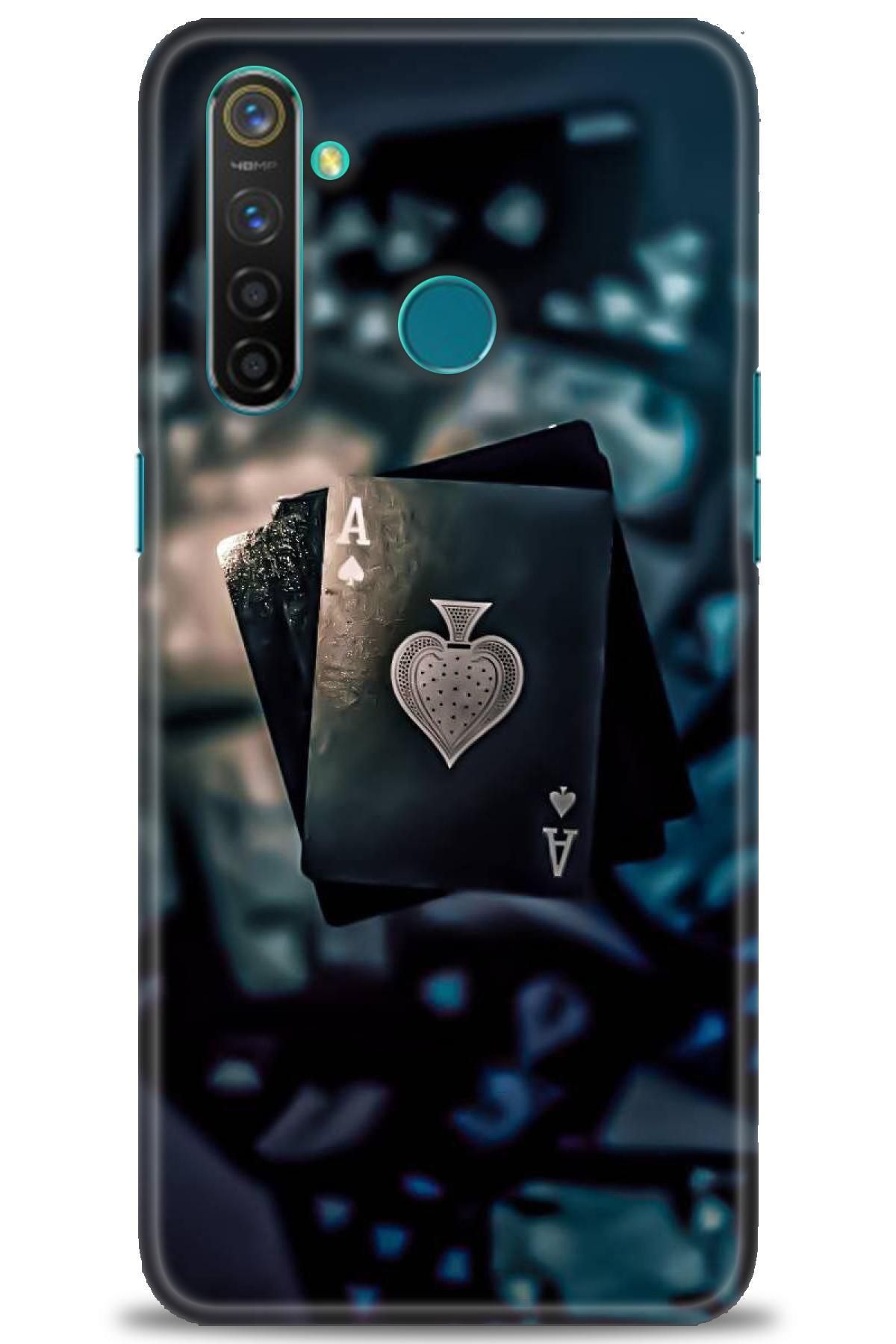 realme 5 Pro İle Uyumlu HD Baskılı Kılıf - Karışık Seri - 642