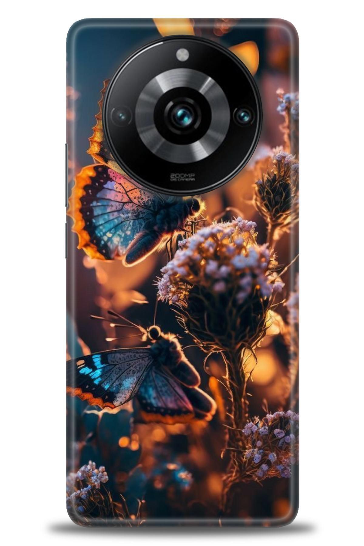 realme 11 Pro / 11 Pro Plus İle Uyumlu HD Baskılı Desenli Silikon Kılıf - 696