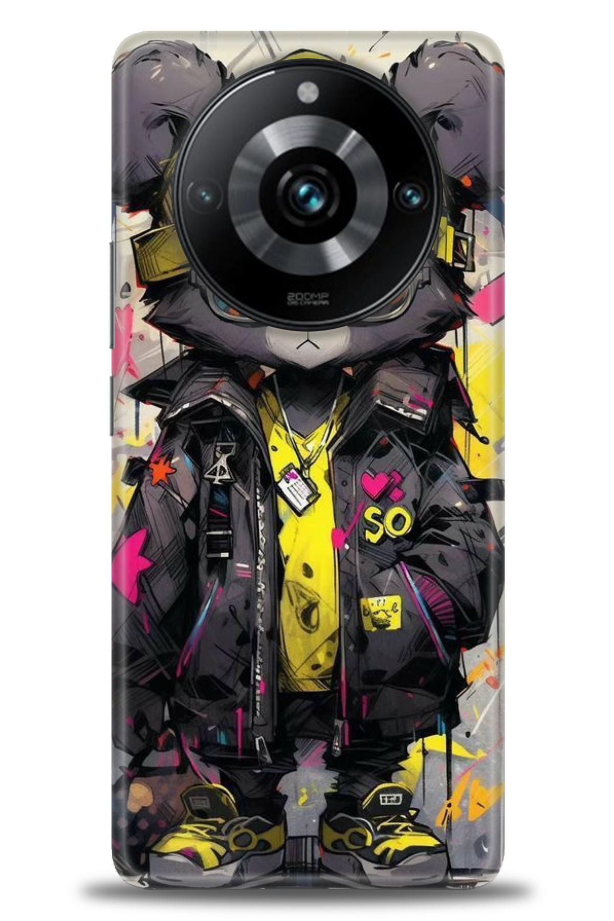 realme 11 Pro / 11 Pro Plus İle Uyumlu HD Baskılı Desenli Silikon Kılıf - 597